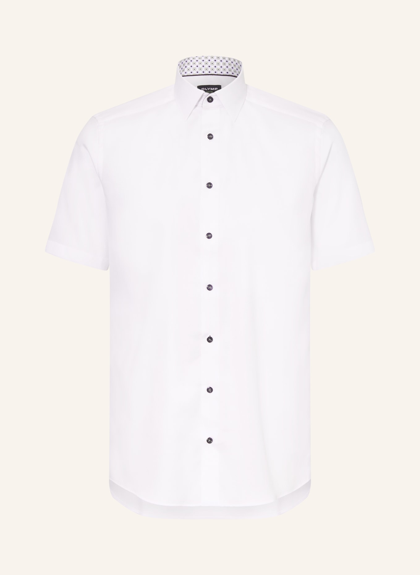 OLYMP Kurzarm-Hemd Luxor modern fit: WEISS