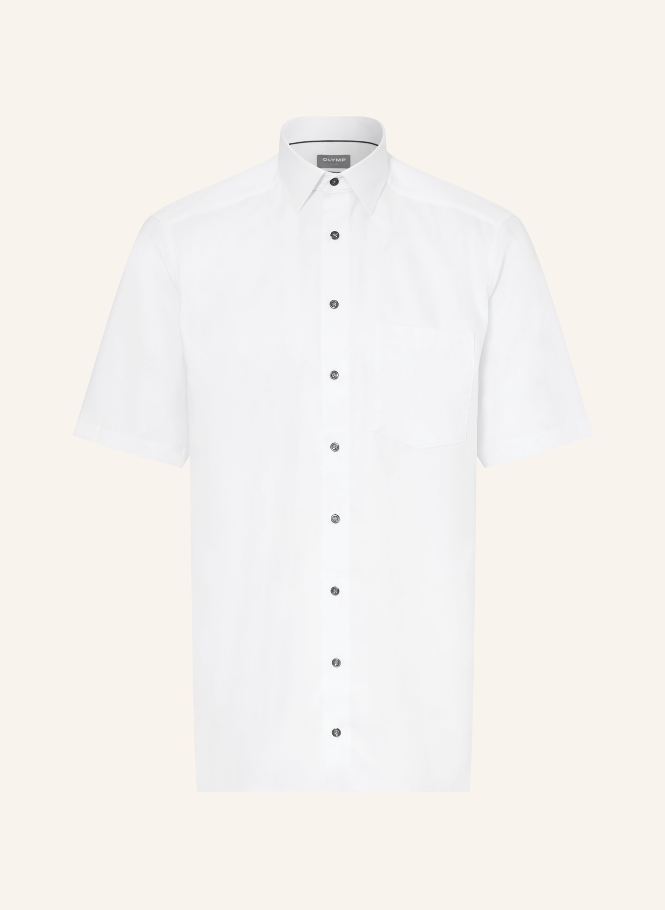 OLYMP Kurzarm-Hemd Luxor comfort fit: WEISS