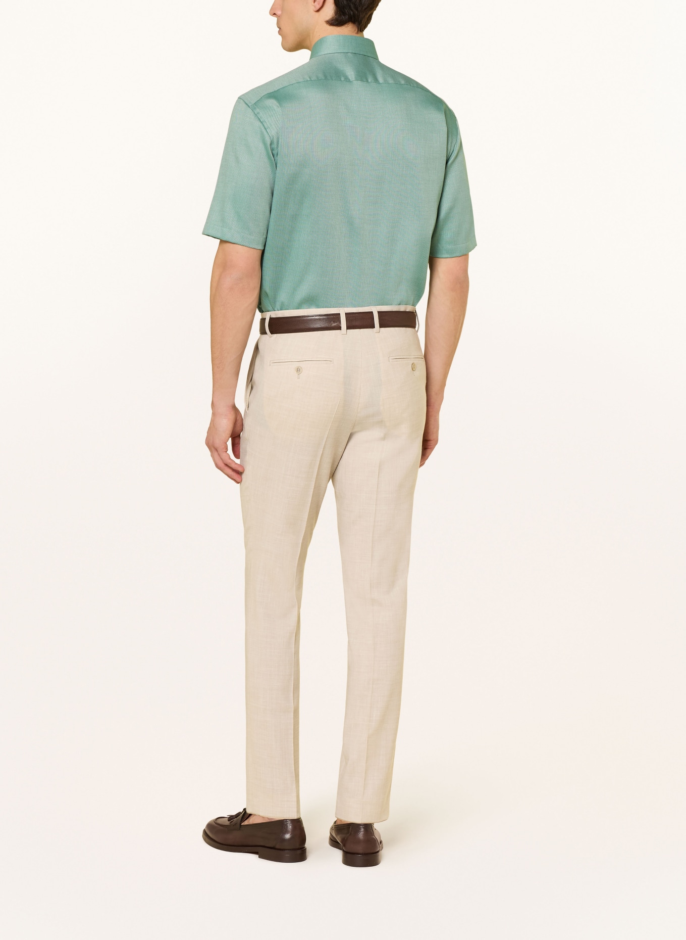 OLYMP Kurzarm-Hemd Luxor comfort fit: HELLGRÜN