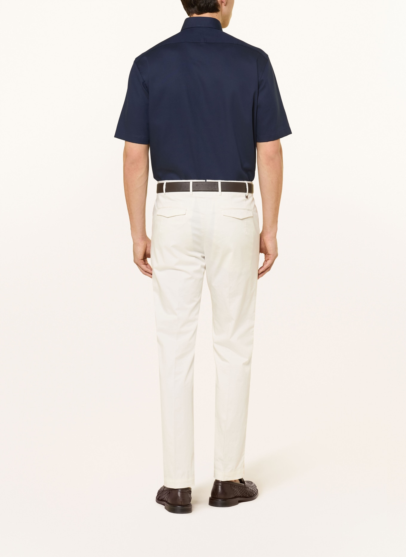 OLYMP Kurzarm-Hemd Luxor comfort fit: DUNKELBLAU