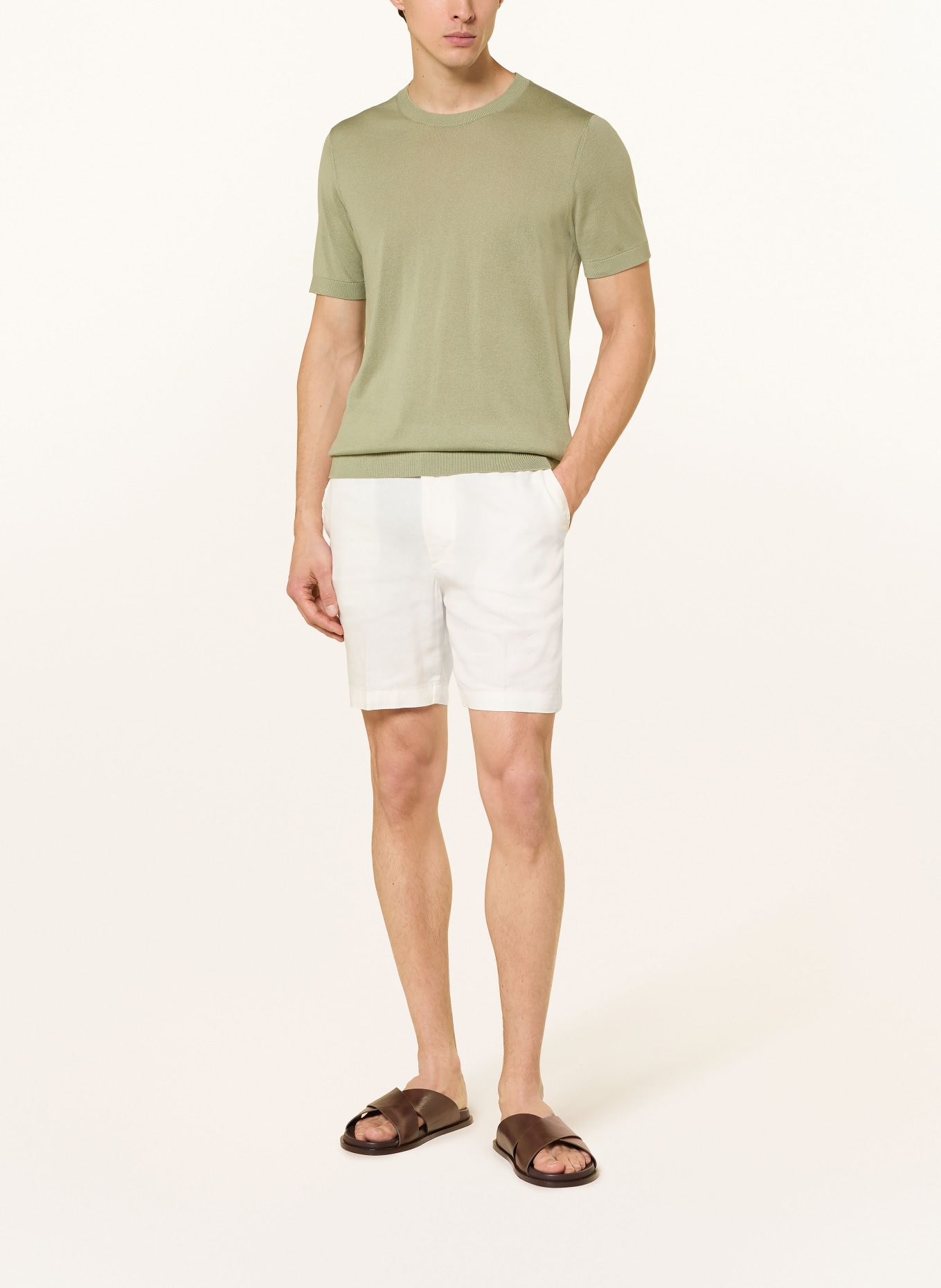 OLYMP Strickshirt: MINT