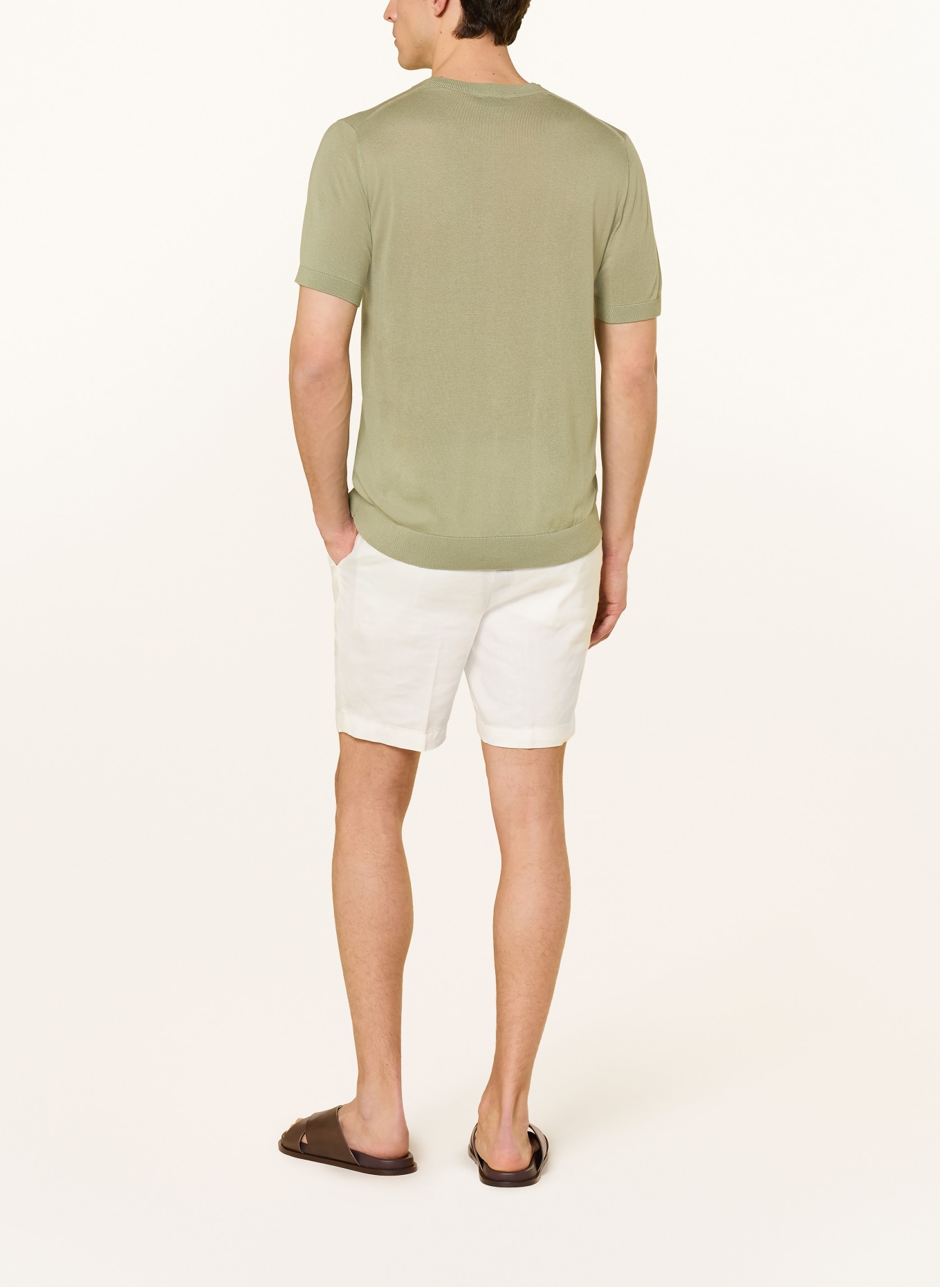 OLYMP Strickshirt: MINT