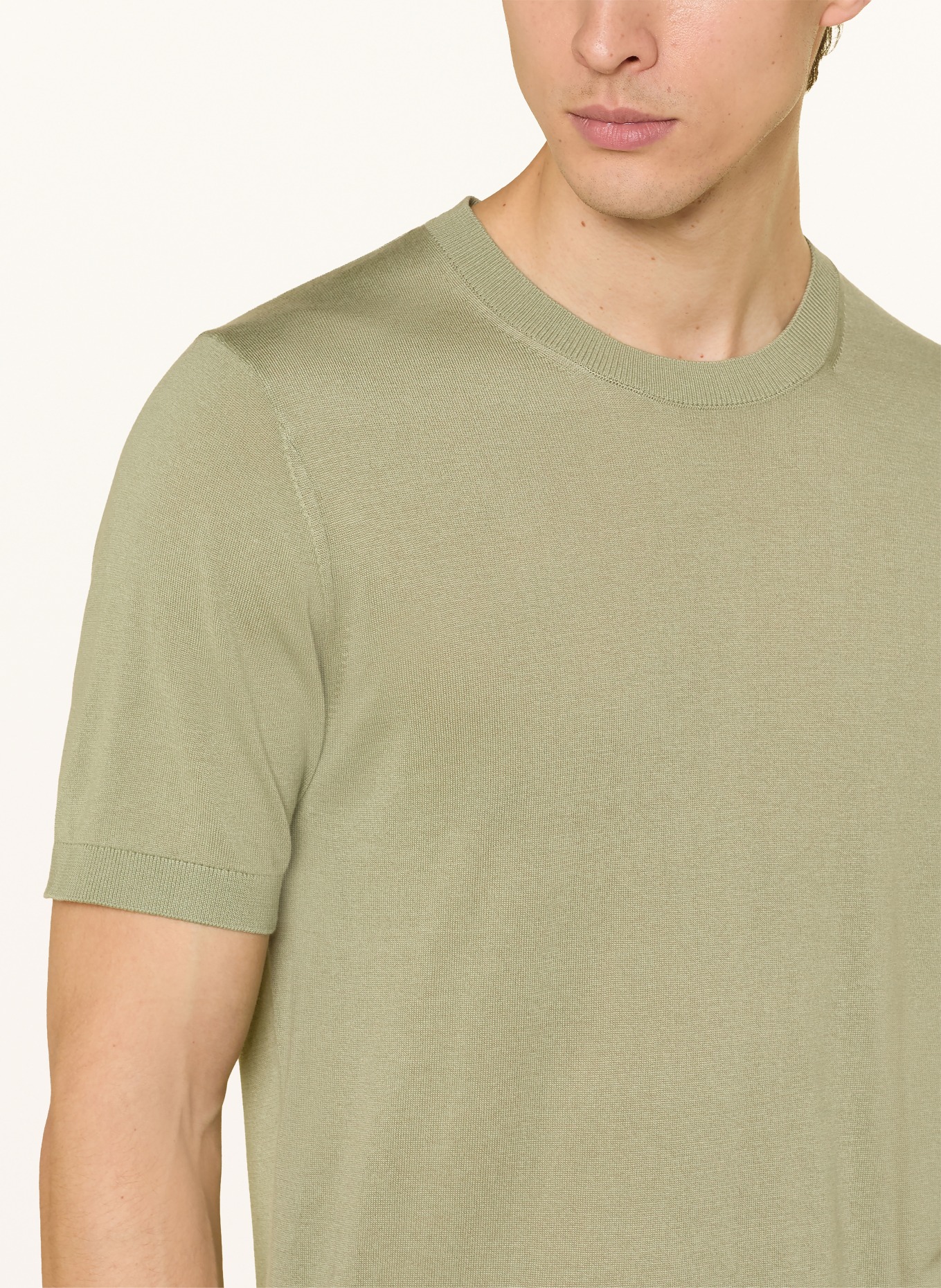 OLYMP Strickshirt: MINT