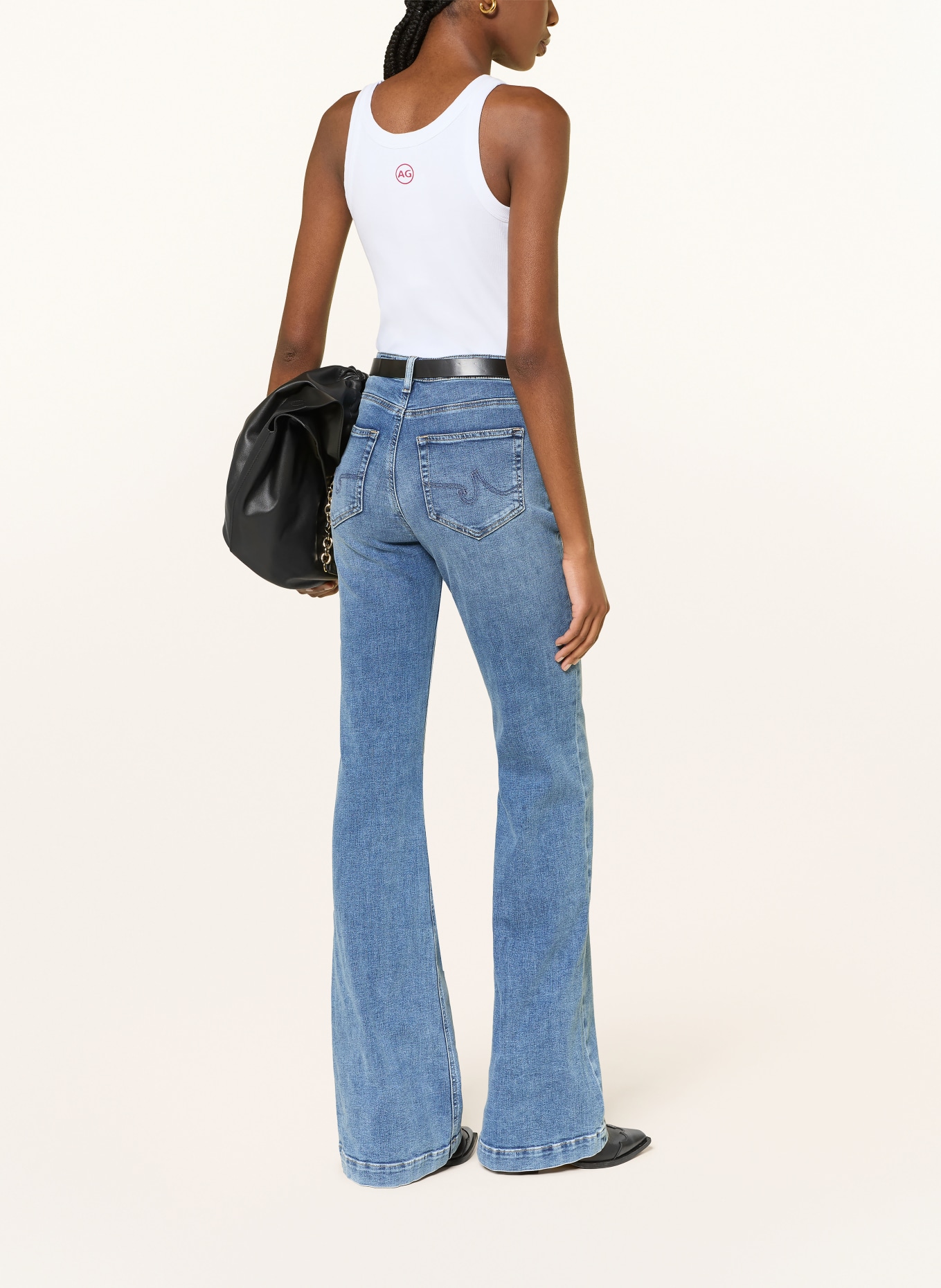 AG Jeans Flared Jeans TROPEA: CROK CROCKETT