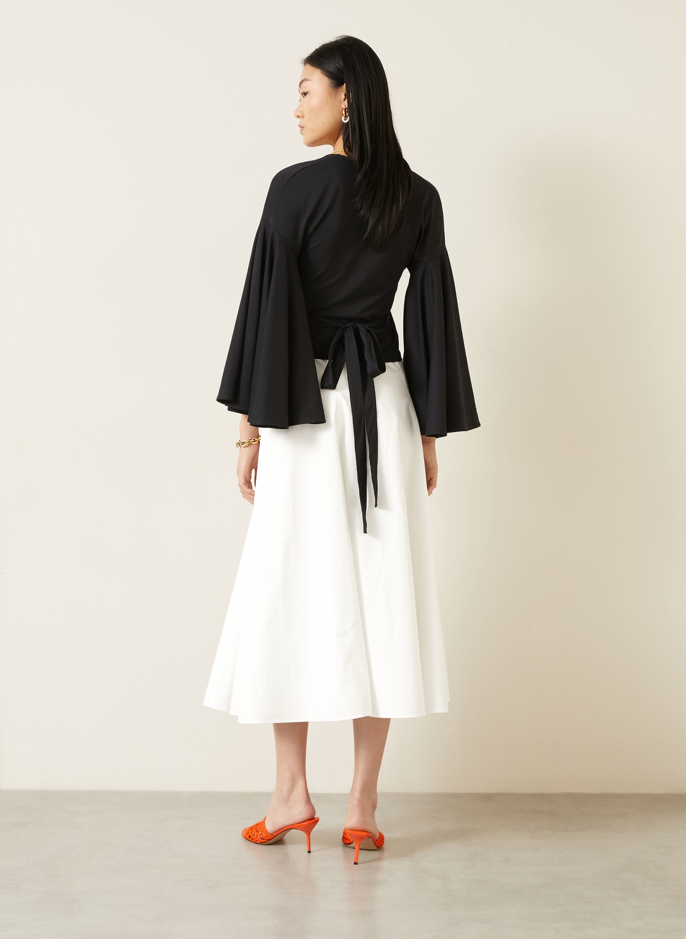 JACQUEMUS Rock LA JUPE TRIANGLE: WEISS