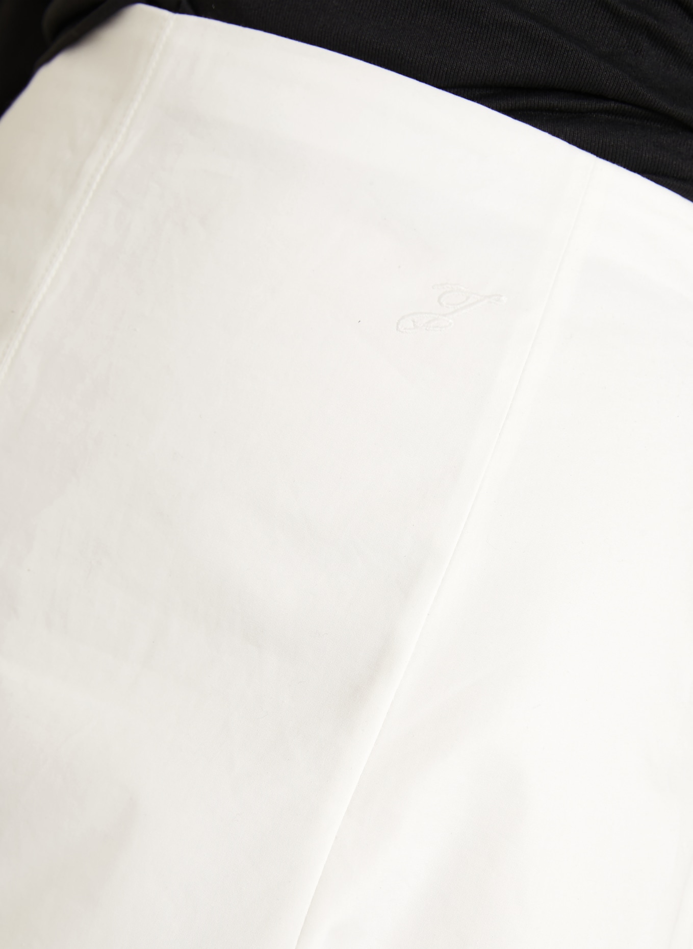 JACQUEMUS Rock LA JUPE TRIANGLE: WEISS