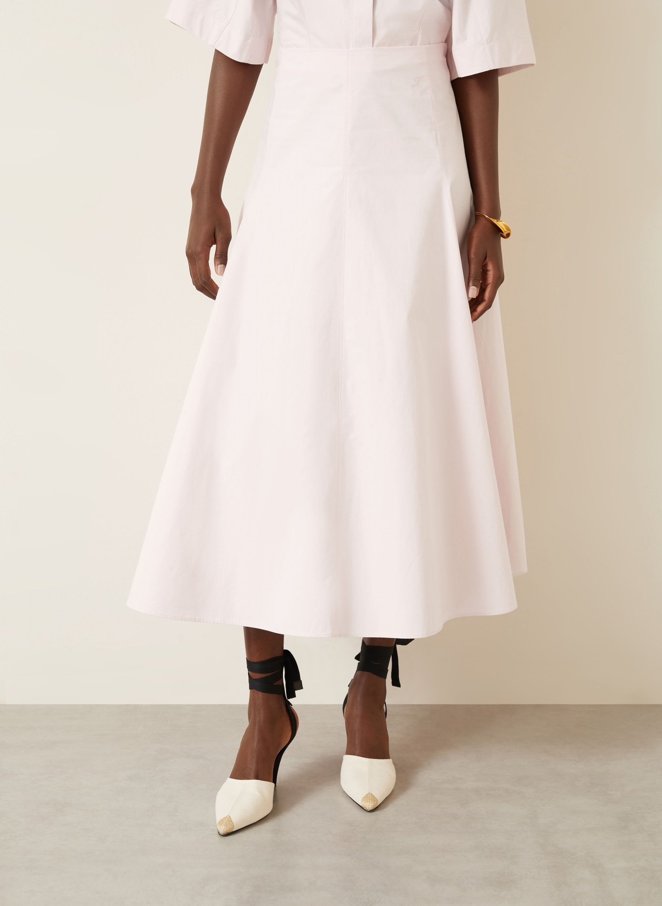 JACQUEMUS Skirt: LA JUPE TRIANGLE: LIGHT PINK