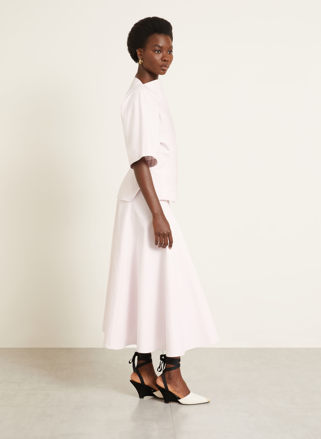 JACQUEMUS Skirt: LA JUPE TRIANGLE: LIGHT PINK