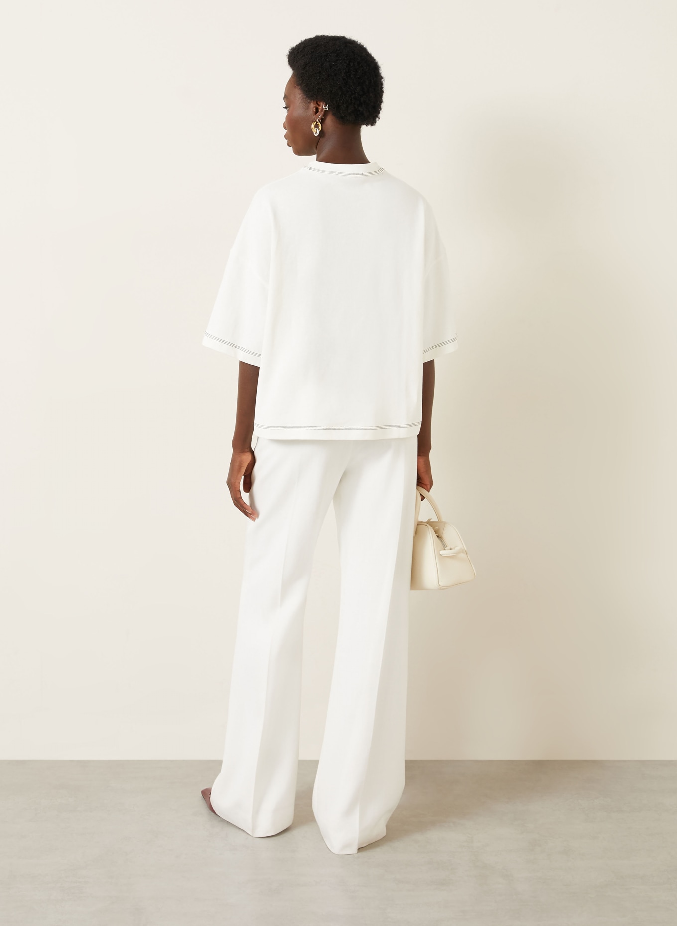 JACQUEMUS T-Shirt LETRO: WEISS