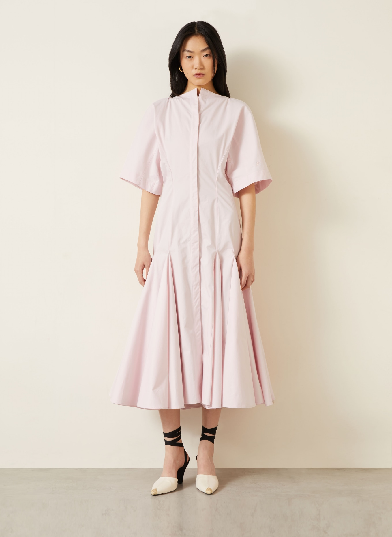 JACQUEMUS Kleid LA ROBE MOISSON: HELLROSA