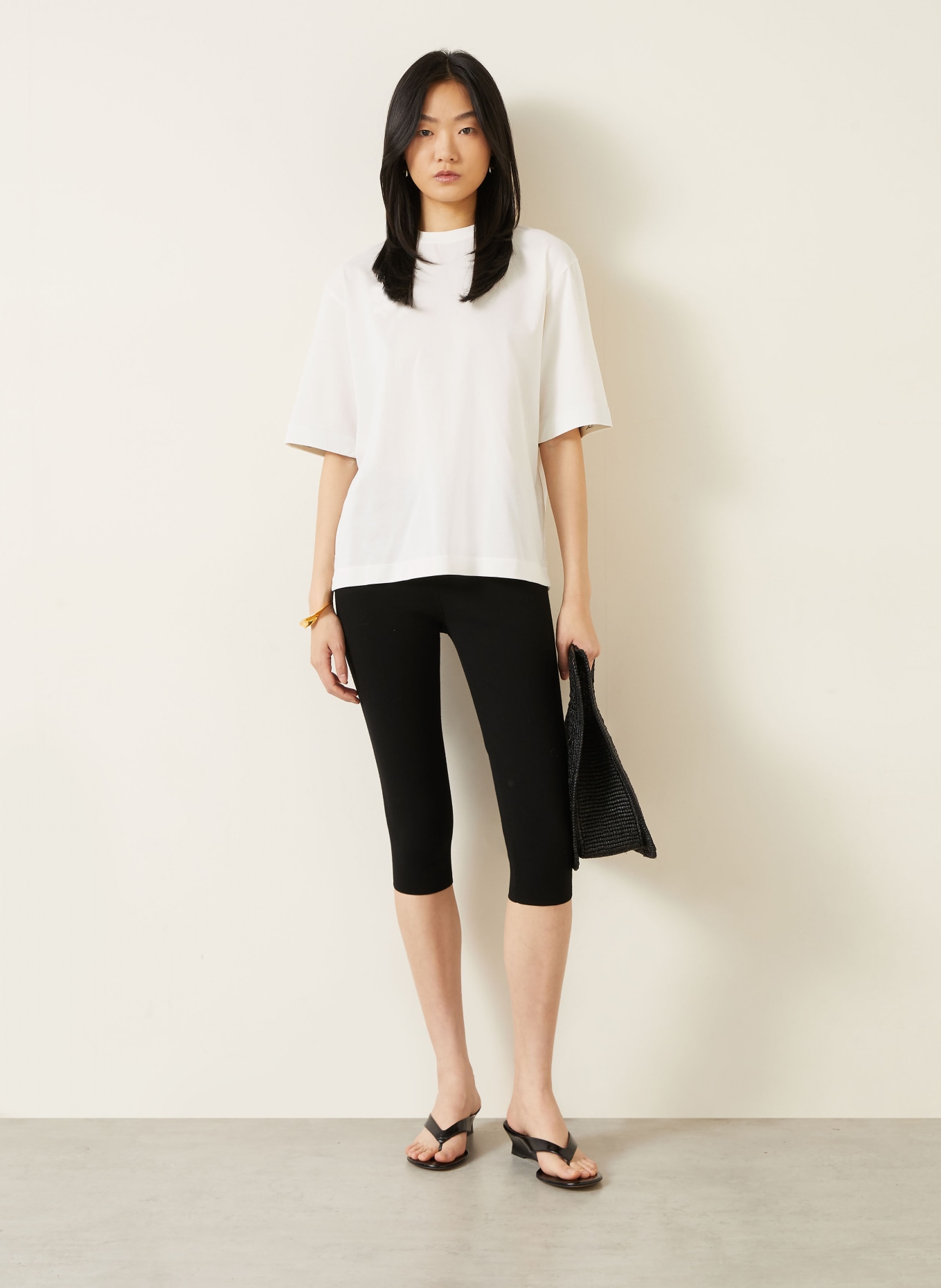 JACQUEMUS Koszulka LE TSHIRT VENTADOU: ECRU