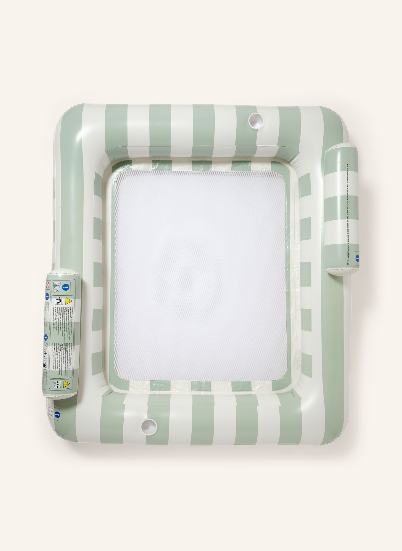 SUNNYLIFE Wasserhängematte THE VACAY: OLIV / WEISS