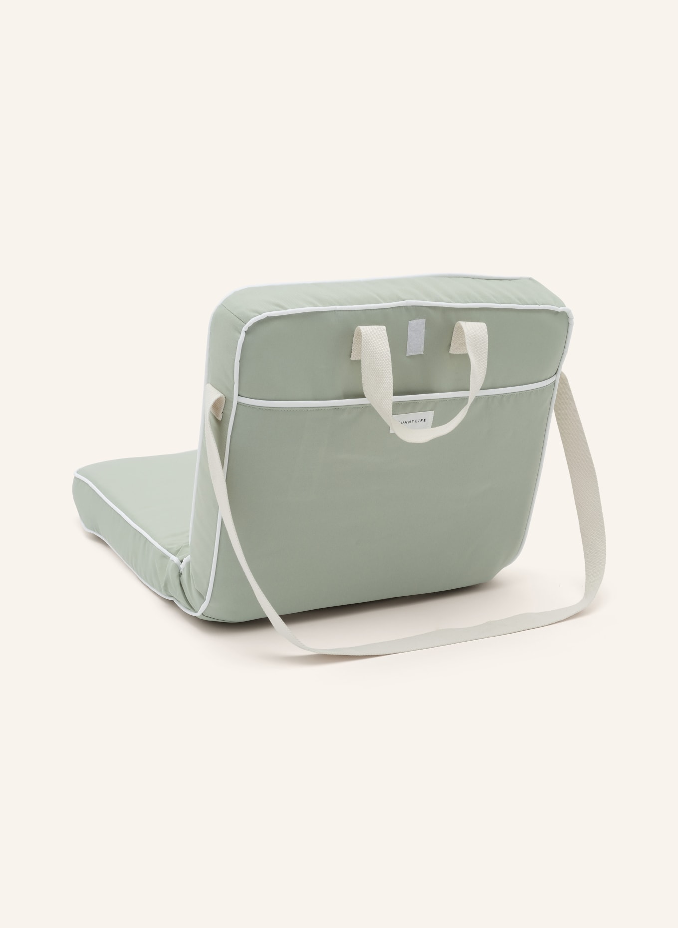 SUNNYLIFE Strandsitz TAKE ANYWHERE: HELLGRÜN / CREME