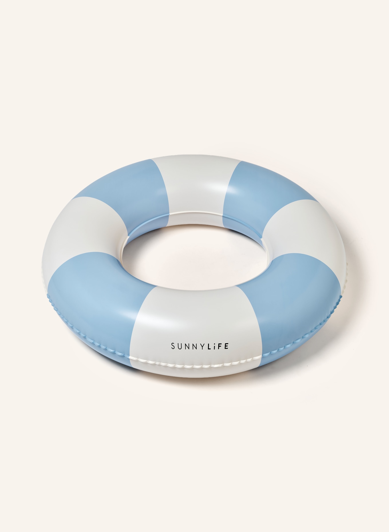 SUNNYLIFE Schwimmring LA MER: HELLBLAU / HELLGRAU