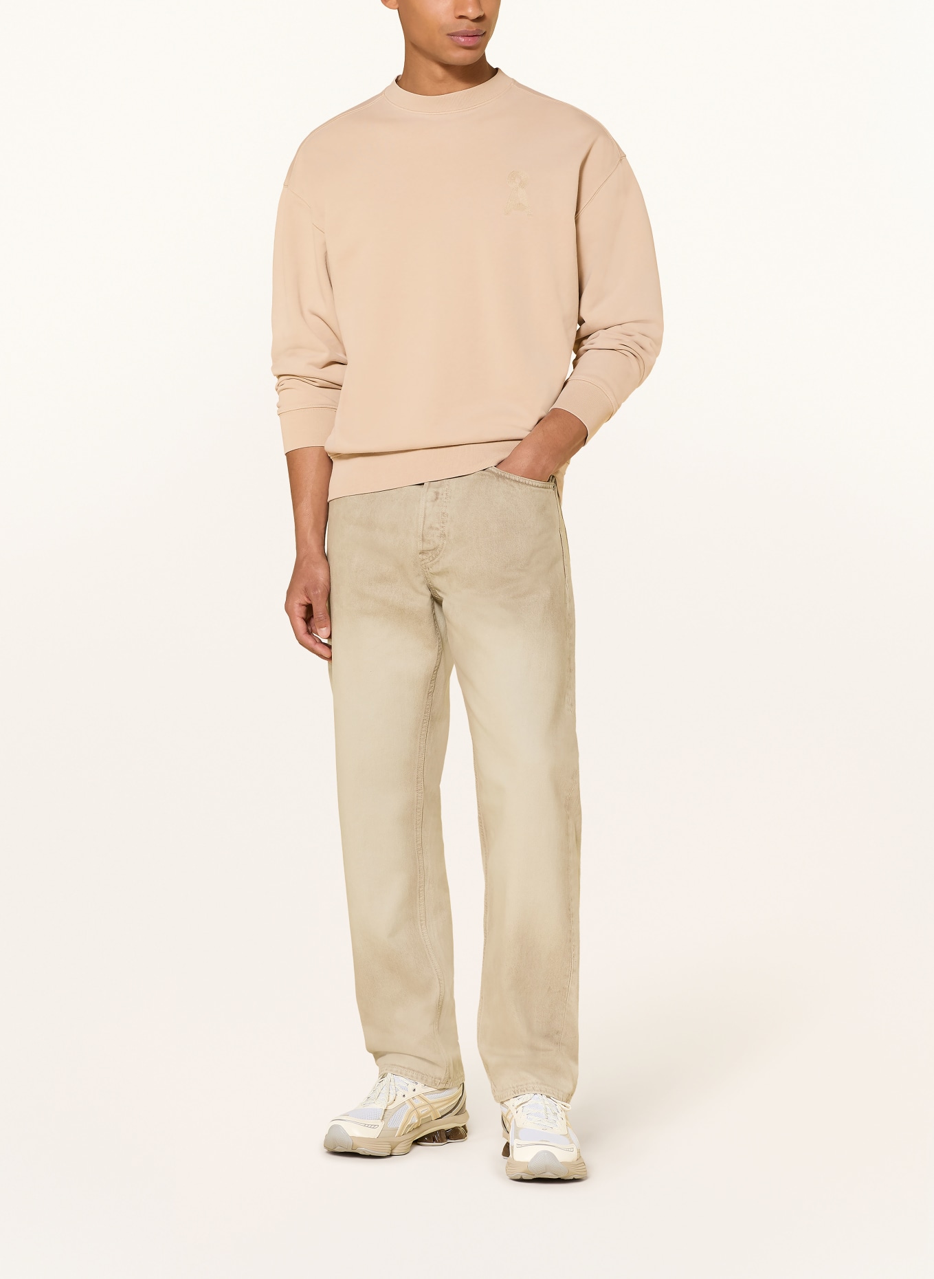 ARMEDANGELS Sweatshirt ICONIC Å: HELLBRAUN