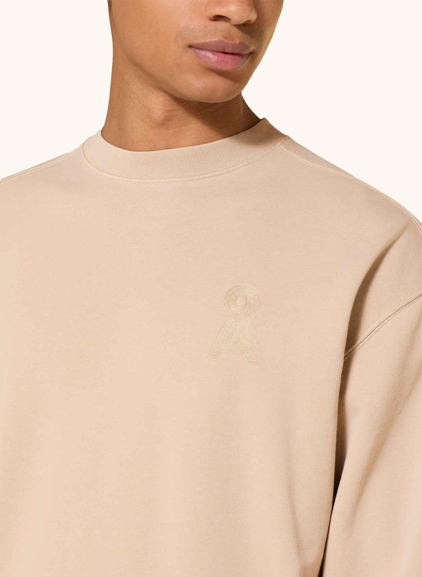 ARMEDANGELS Sweatshirt ICONIC Å: HELLBRAUN