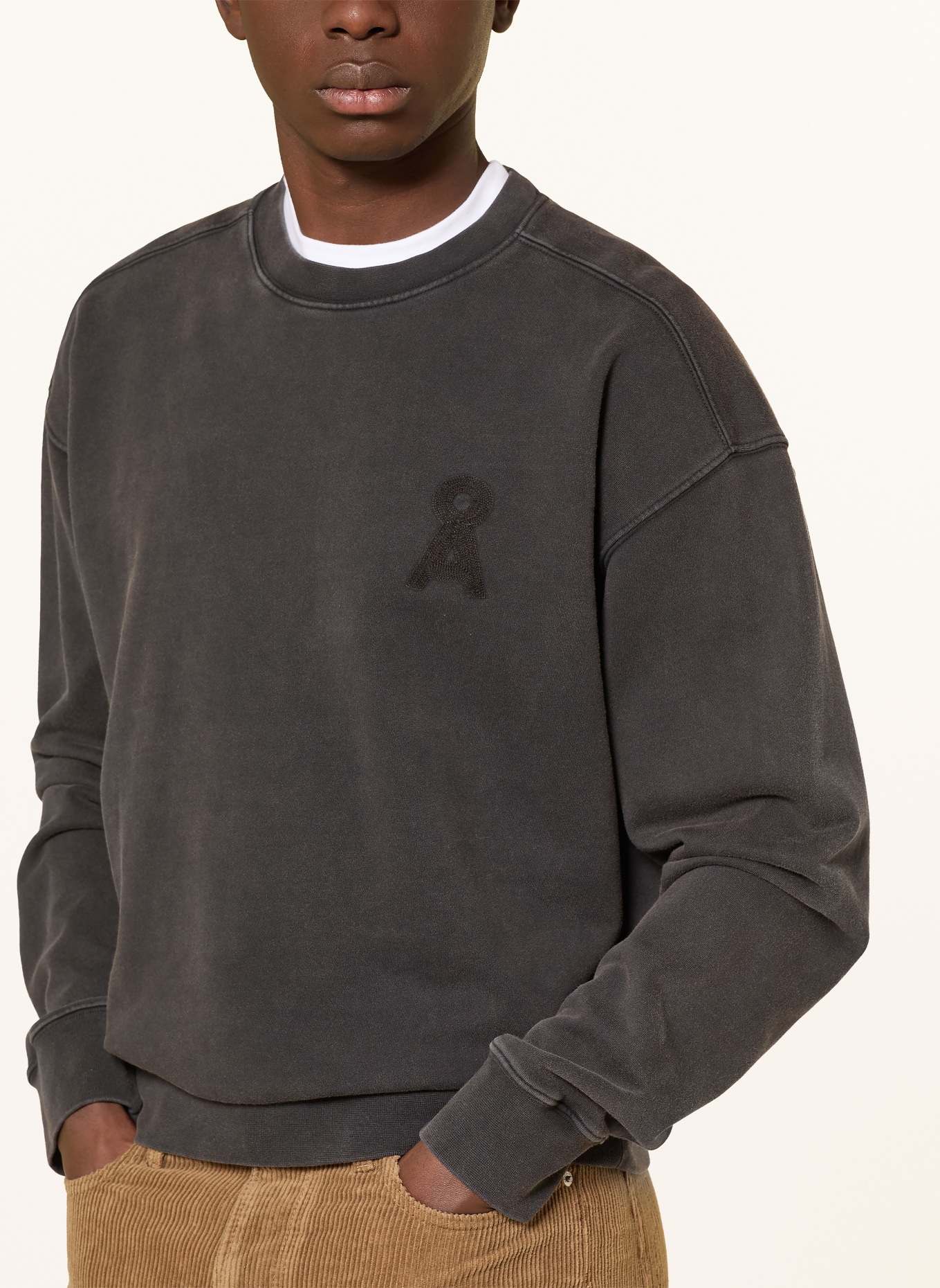 ARMEDANGELS Sweatshirt ICONIC Å: SCHWARZ