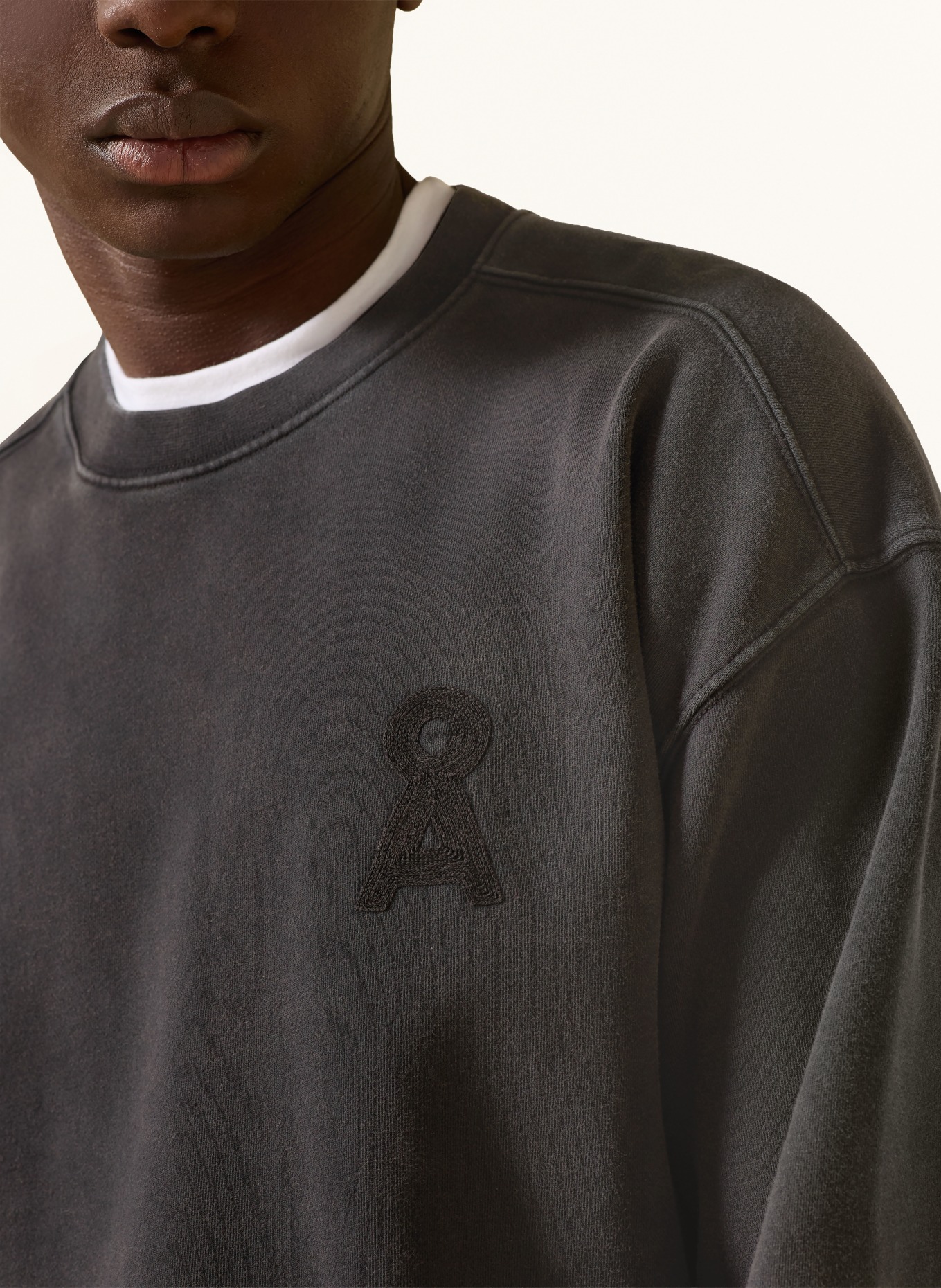 ARMEDANGELS Sweatshirt ICONIC Å: SCHWARZ