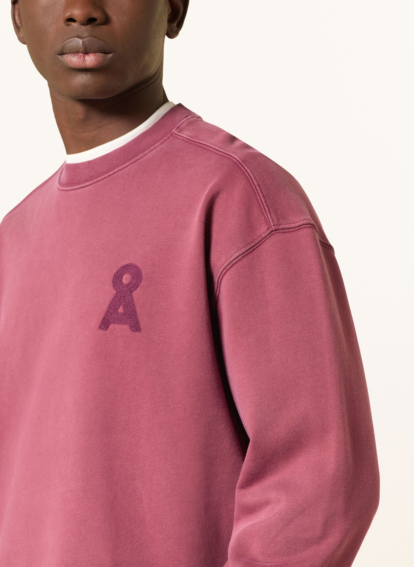 ARMEDANGELS Sweatshirt ICONIC Å: HELLROT