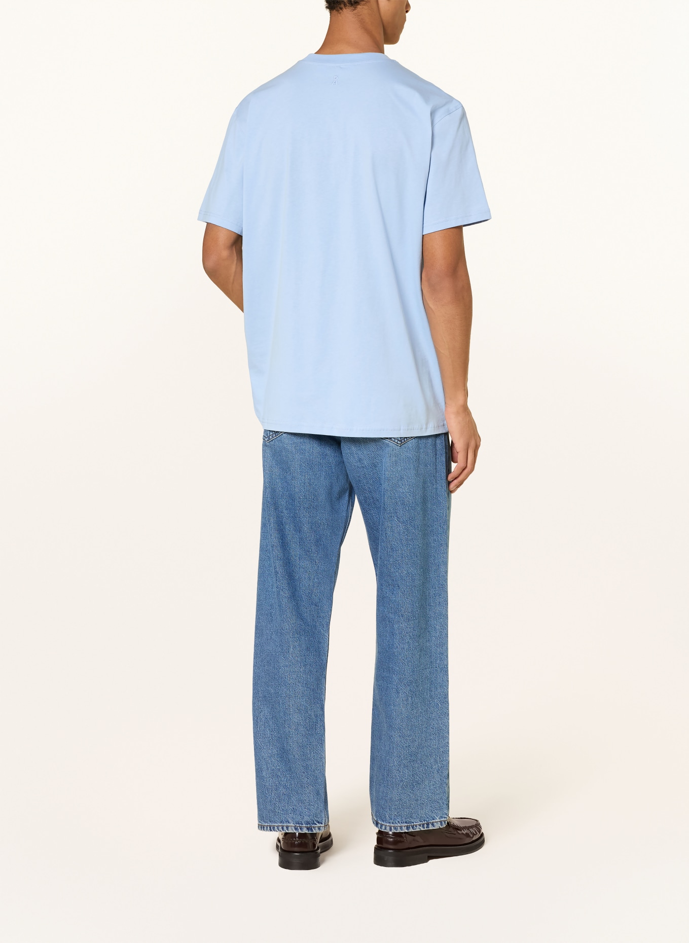 ARMEDANGELS Koszulka MAARKOS: JASNONIEBIESKI