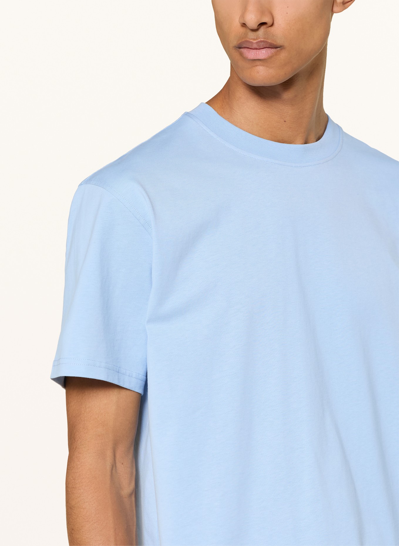 ARMEDANGELS Koszulka MAARKOS: JASNONIEBIESKI