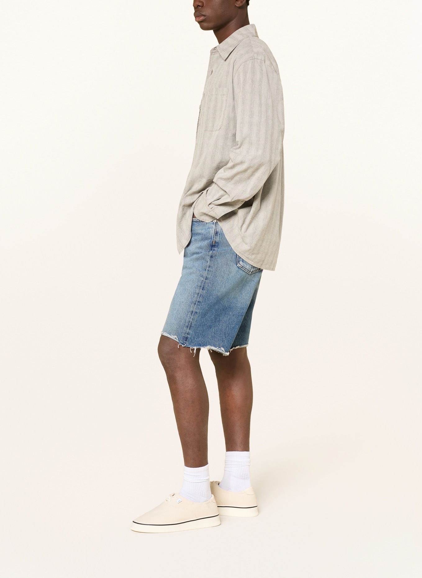 AGOLDE Denim shorts: BLUE