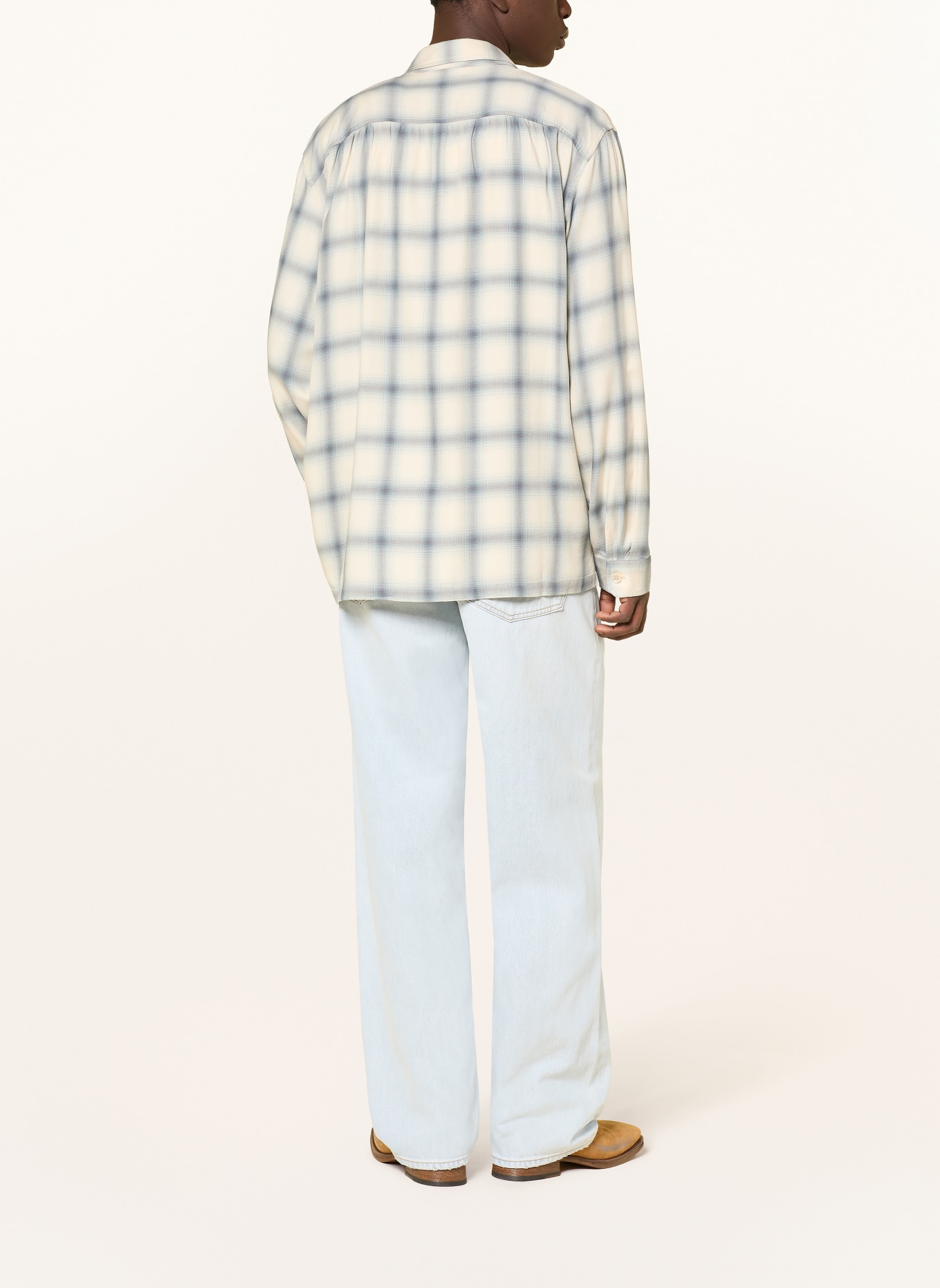 AGOLDE Jean coupe droite classique: ruse ruse (dusty pale ind)