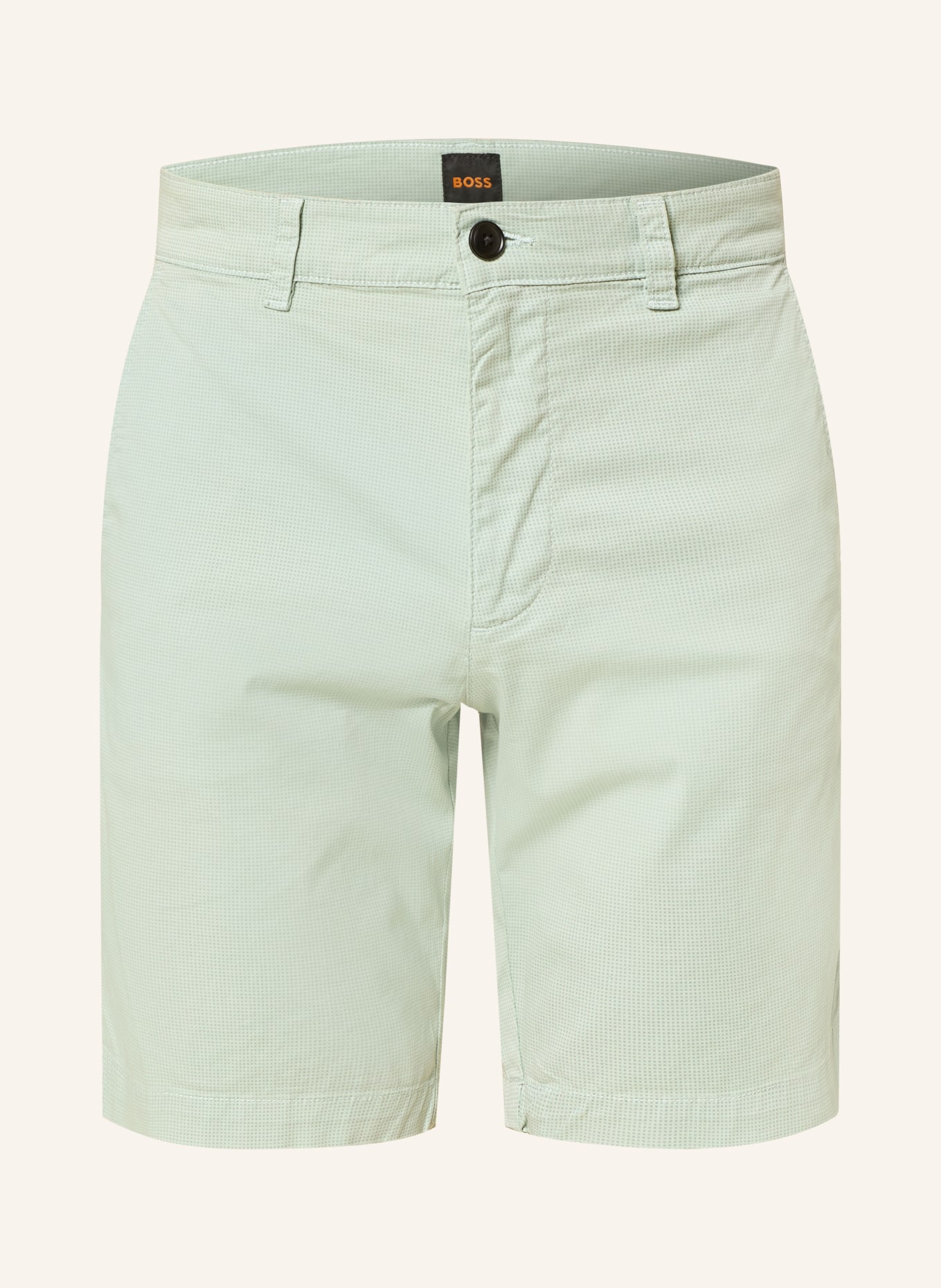 BOSS Chinoshorts Slim Fit: HELLGRÜN