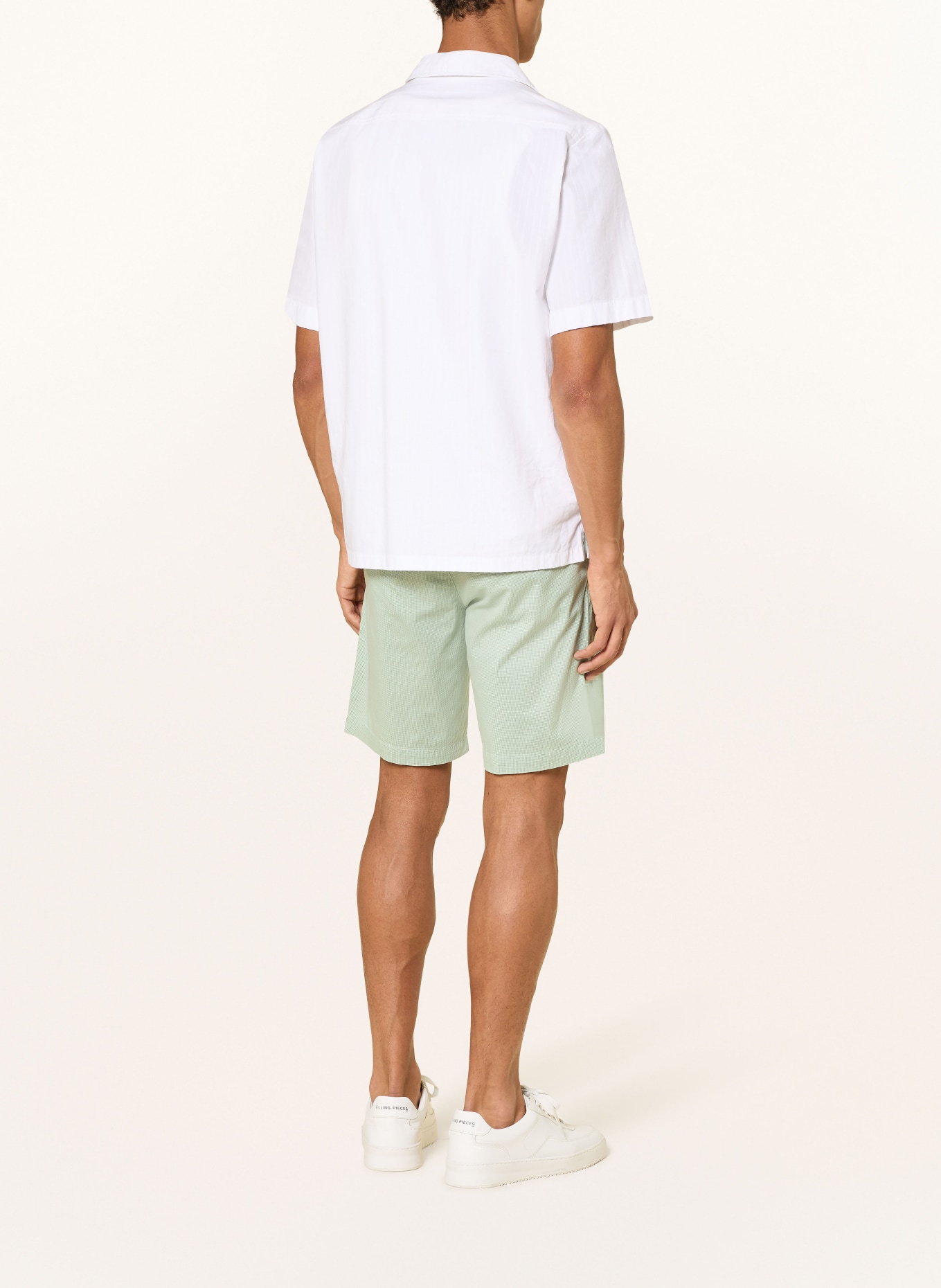 BOSS Chinoshorts Slim Fit: HELLGRÜN