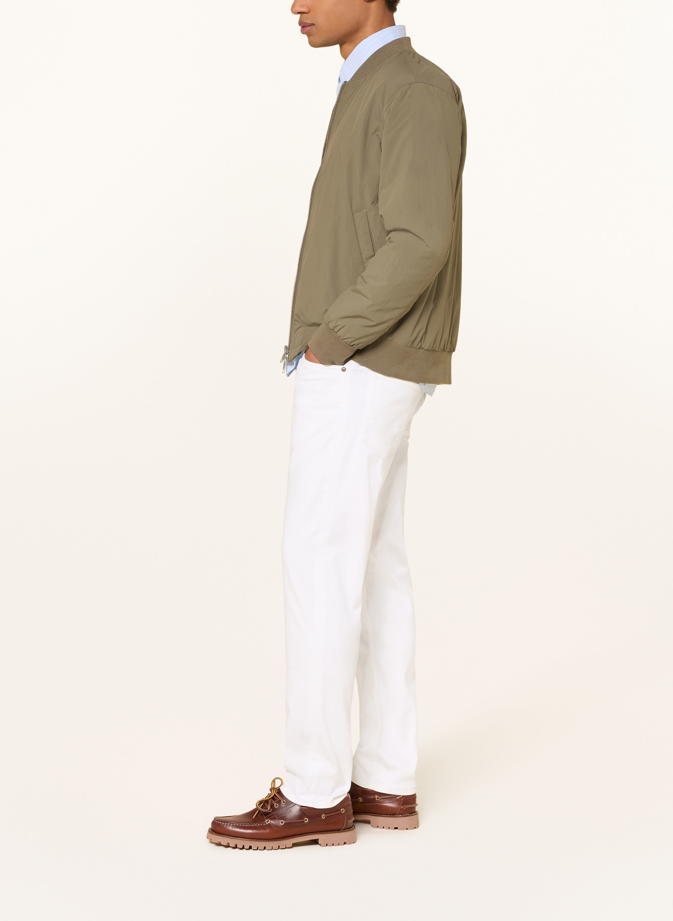 BOSS RE.MAINE BO Regular Fit Jeans: 106 NATURAL