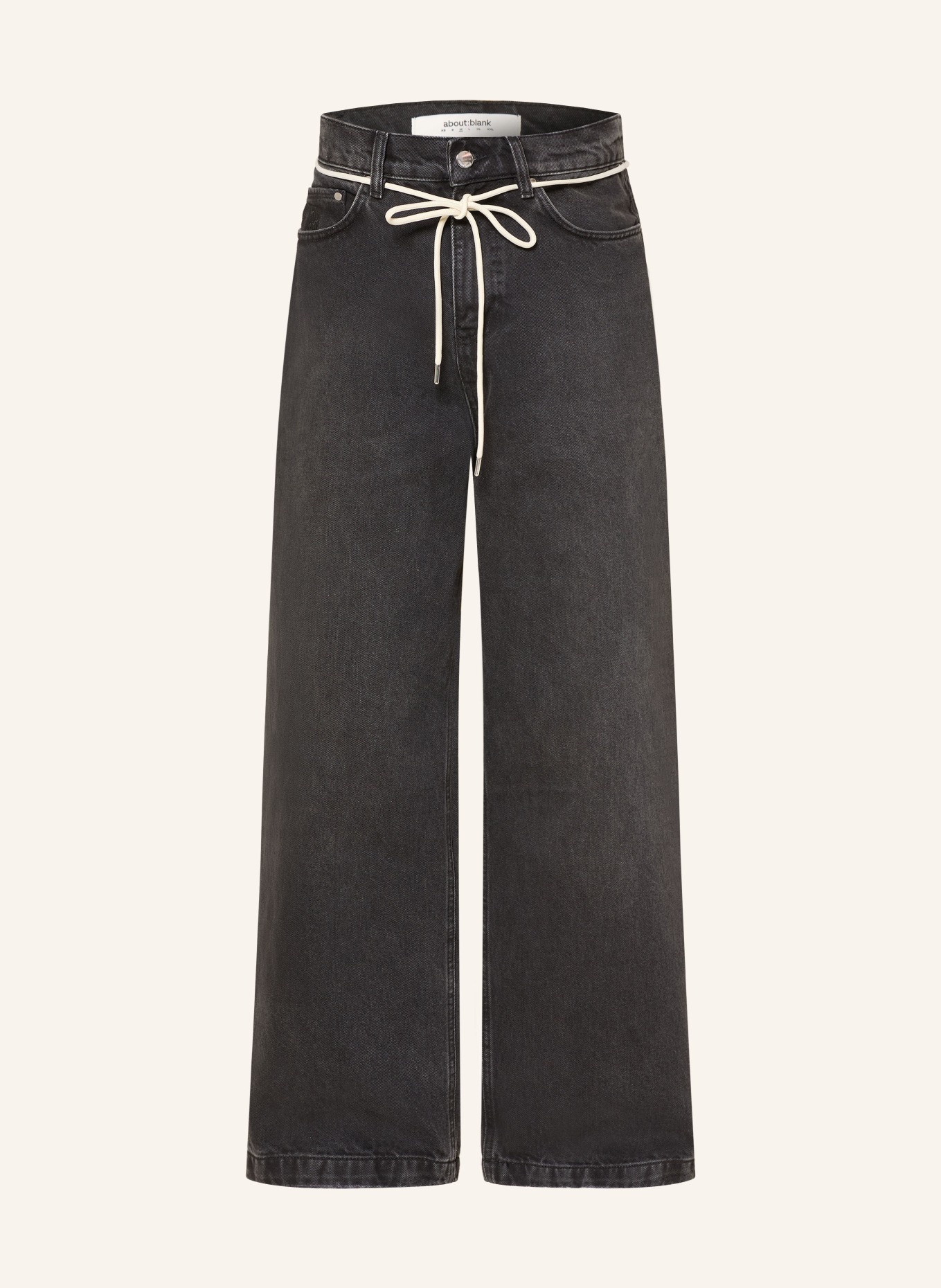 about:blank Jeans met normale pasvorm: VINTAGE BLACK