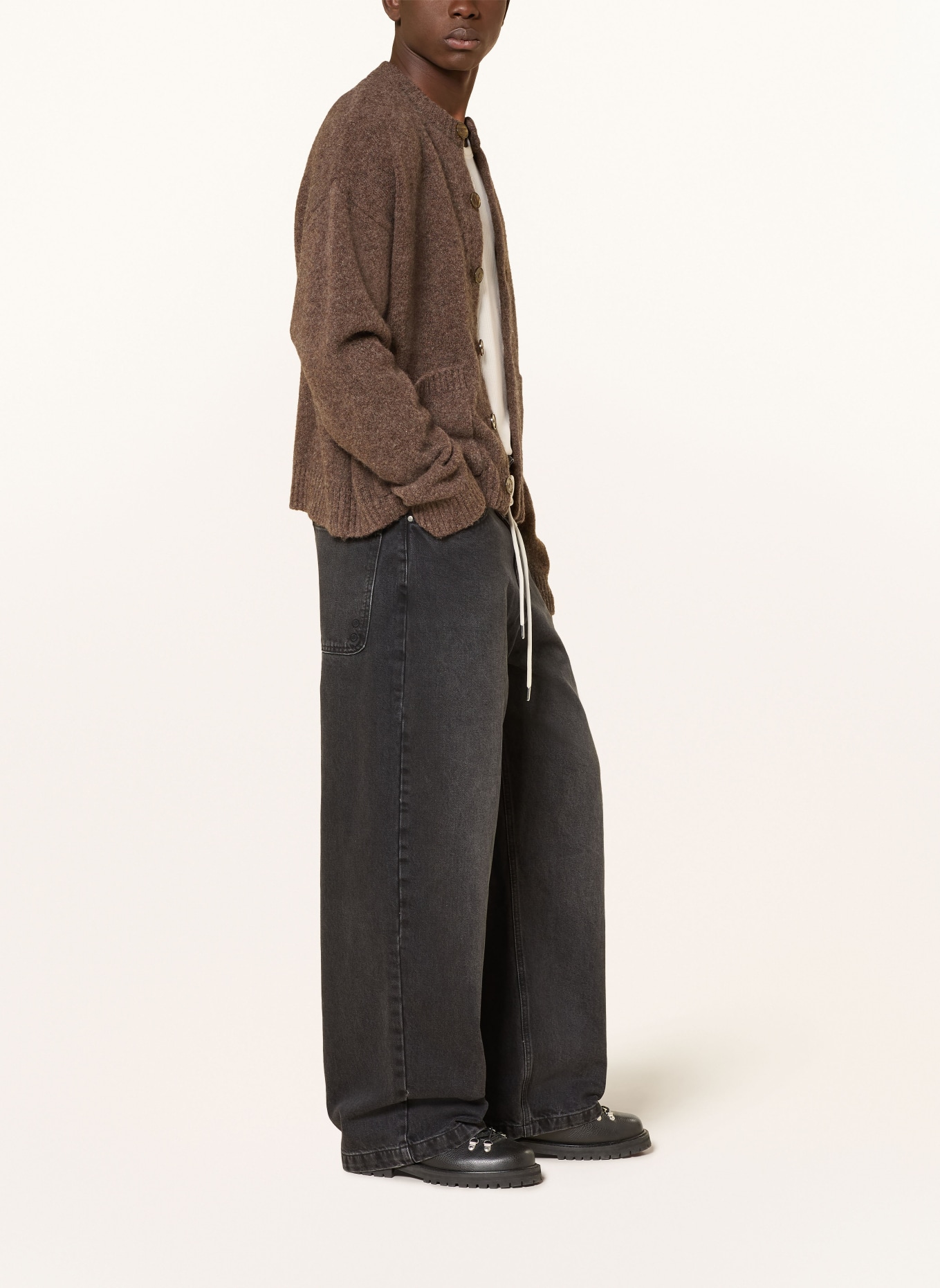 about:blank Jeans met normale pasvorm: VINTAGE BLACK