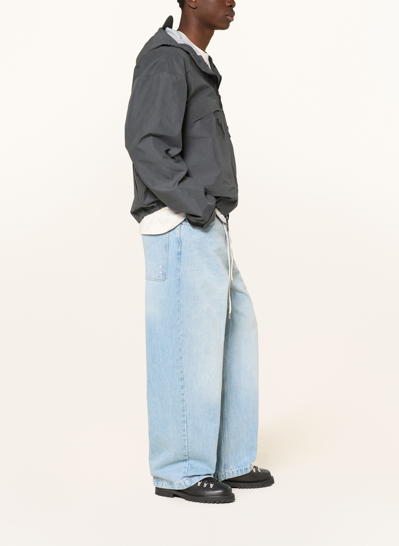 about:blank Jeans met normale pasvorm: Light Blue Wash