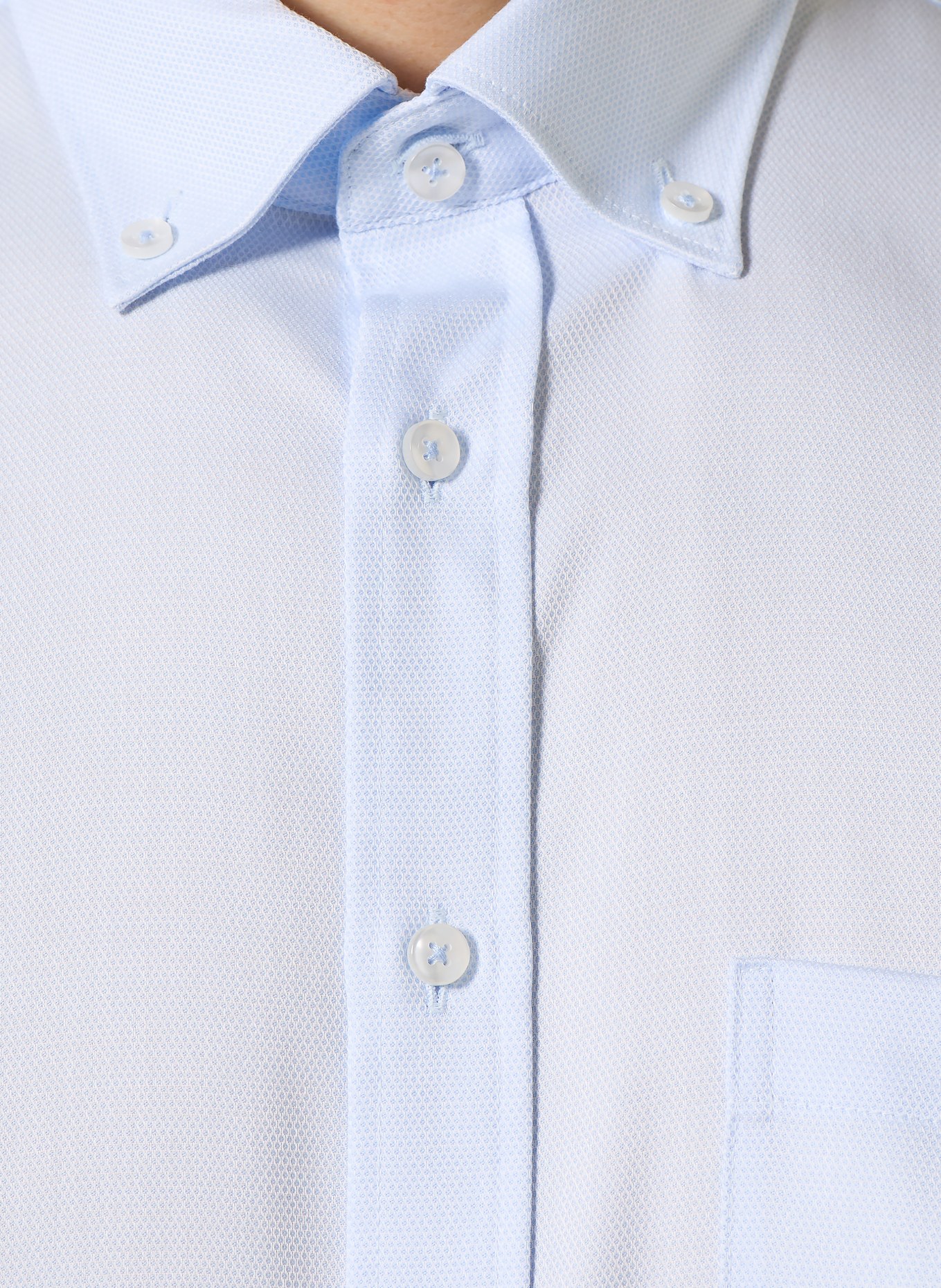 seidensticker Kurzarm-Hemd Regular Fit: HELLBLAU