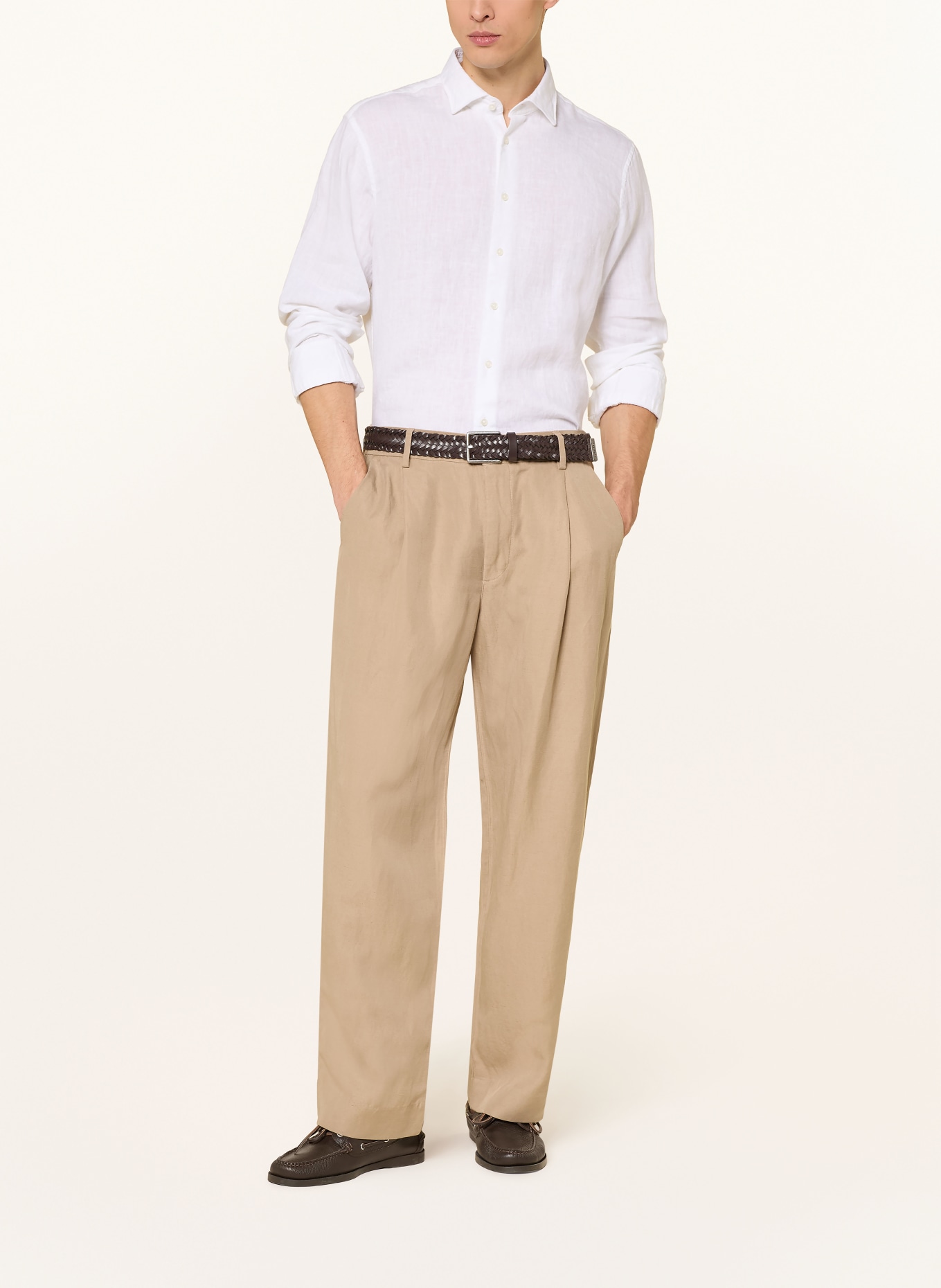 seidensticker Koszula o kroju dopasowanym: BIAŁY