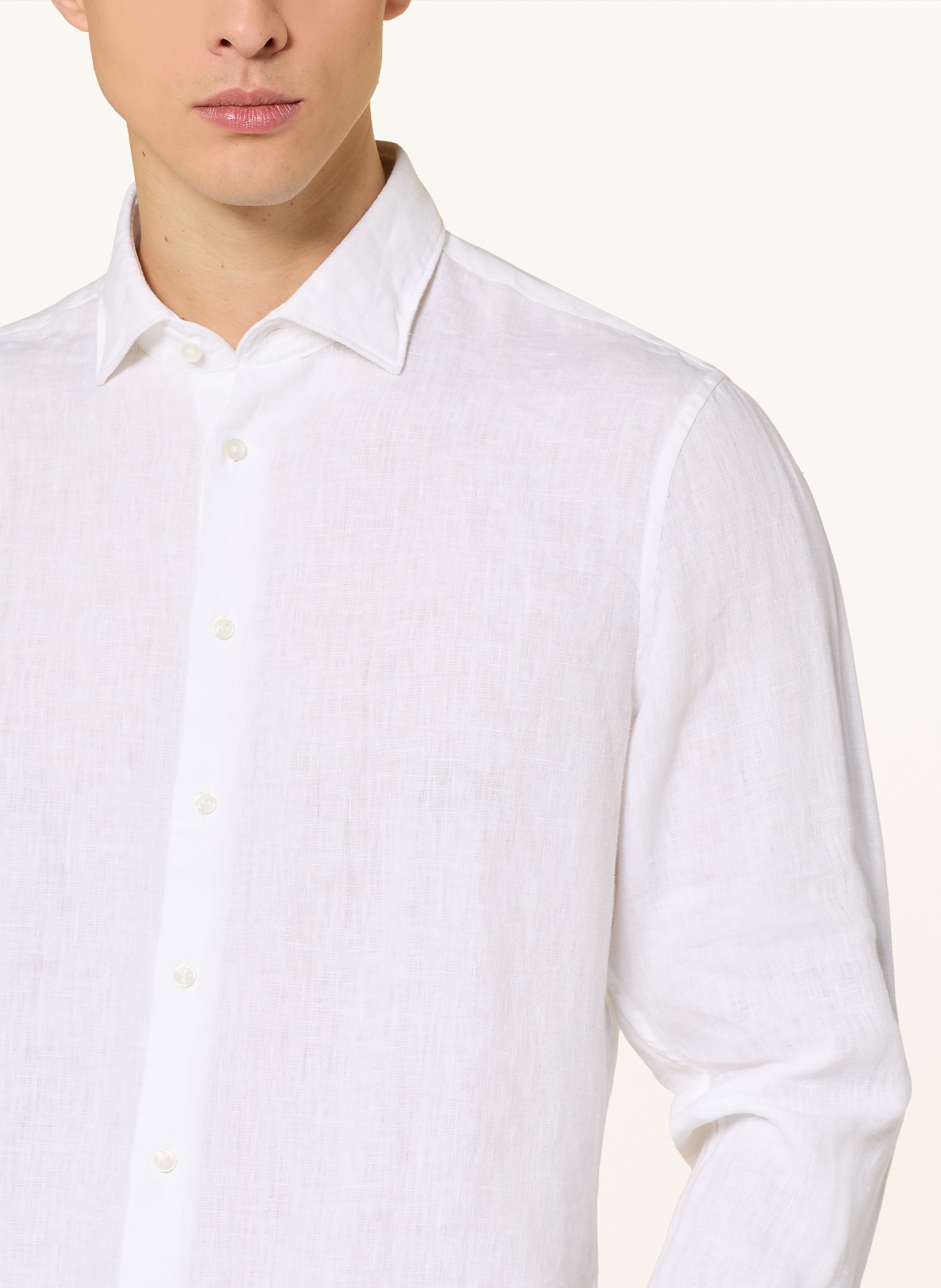 seidensticker Koszula o kroju dopasowanym: BIAŁY