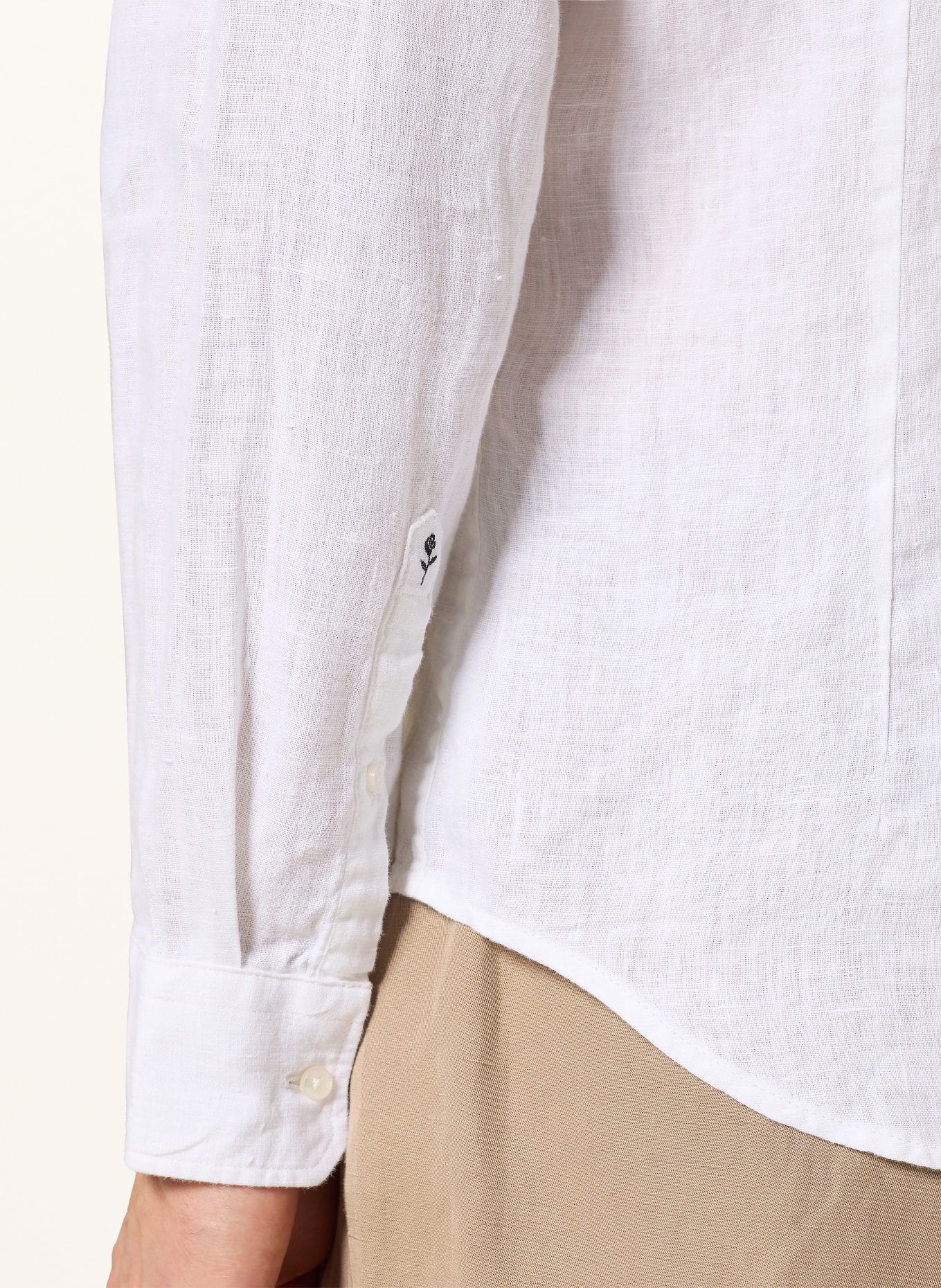 seidensticker Koszula o kroju dopasowanym: BIAŁY