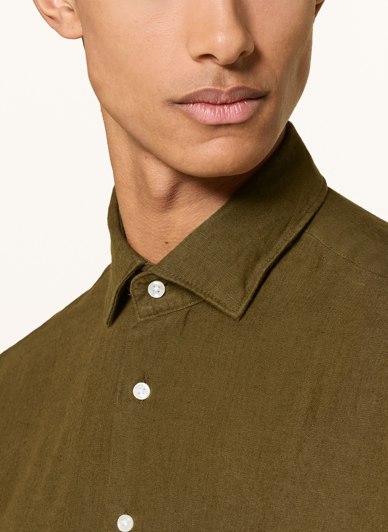 seidensticker Hemd Shaped Fit: OLIV