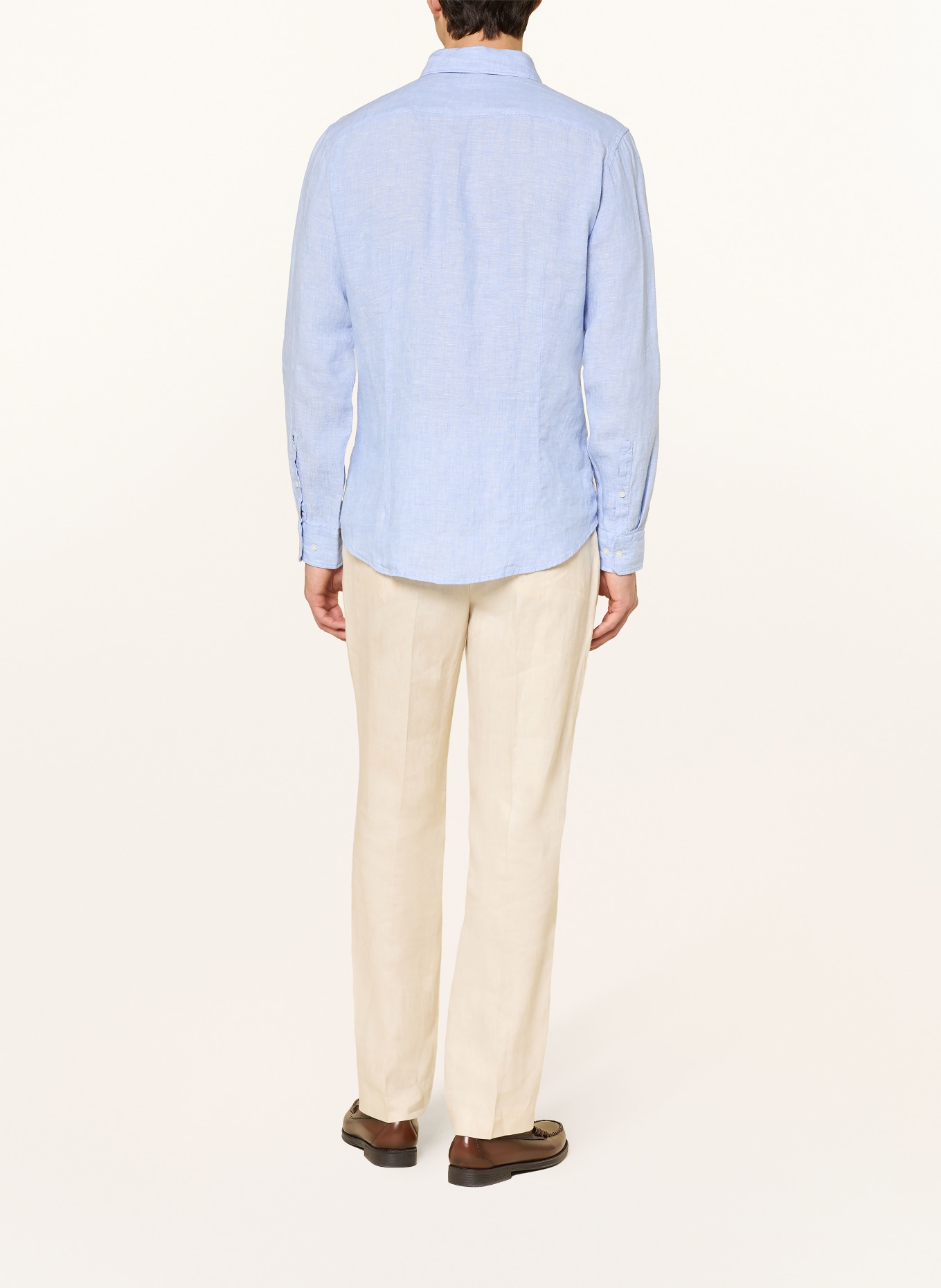 seidensticker Koszula o kroju dopasowanym: JASNONIEBIESKI