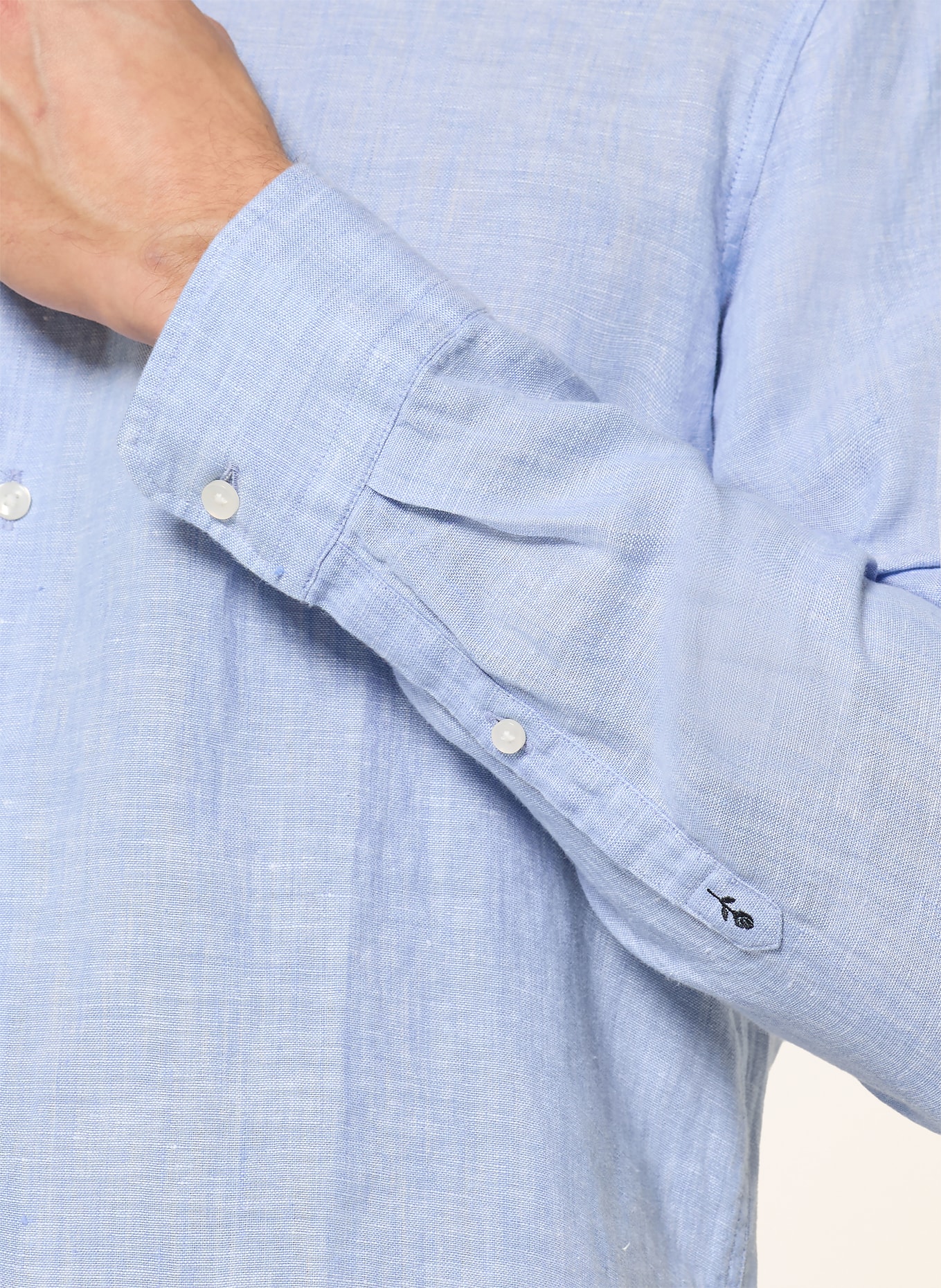 seidensticker Koszula o kroju dopasowanym: JASNONIEBIESKI