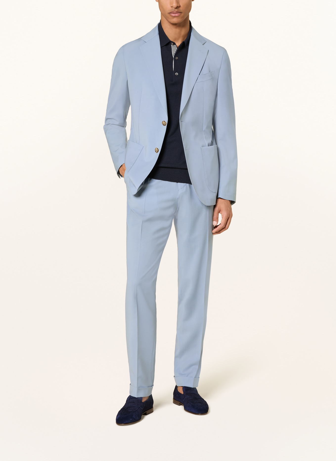 windsor.  colbert TRAVEL2-W3 Extra Slim Fit: 450 Lt/Pastel Blue 450