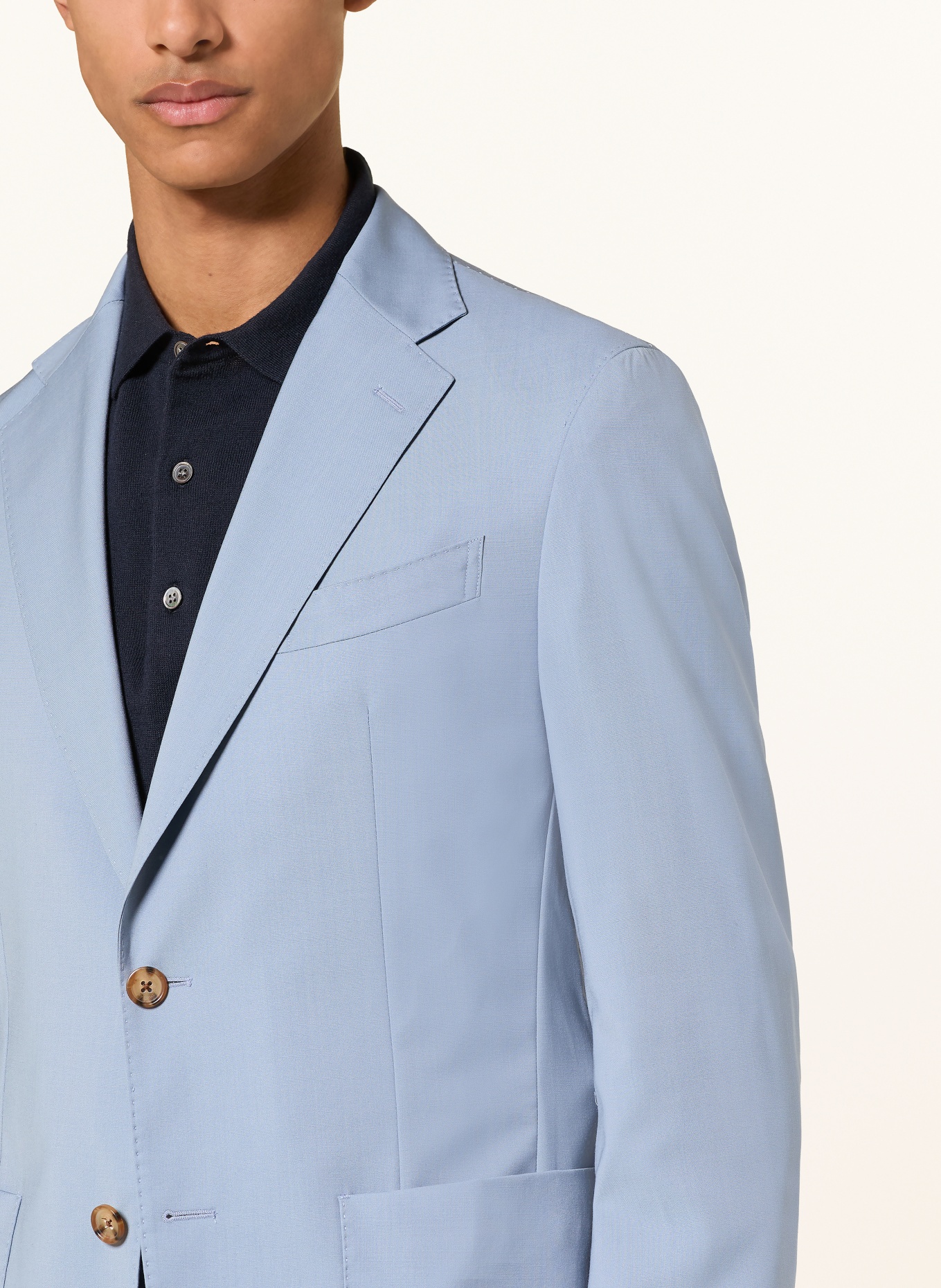 windsor.  colbert TRAVEL2-W3 Extra Slim Fit: 450 Lt/Pastel Blue 450