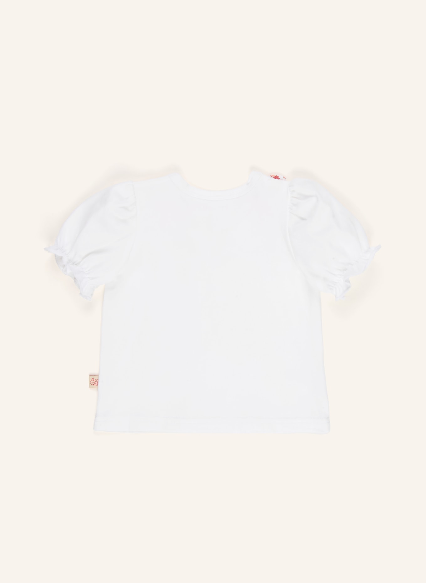 HUST and CLAIRE T-shirt: WIT / GROEN