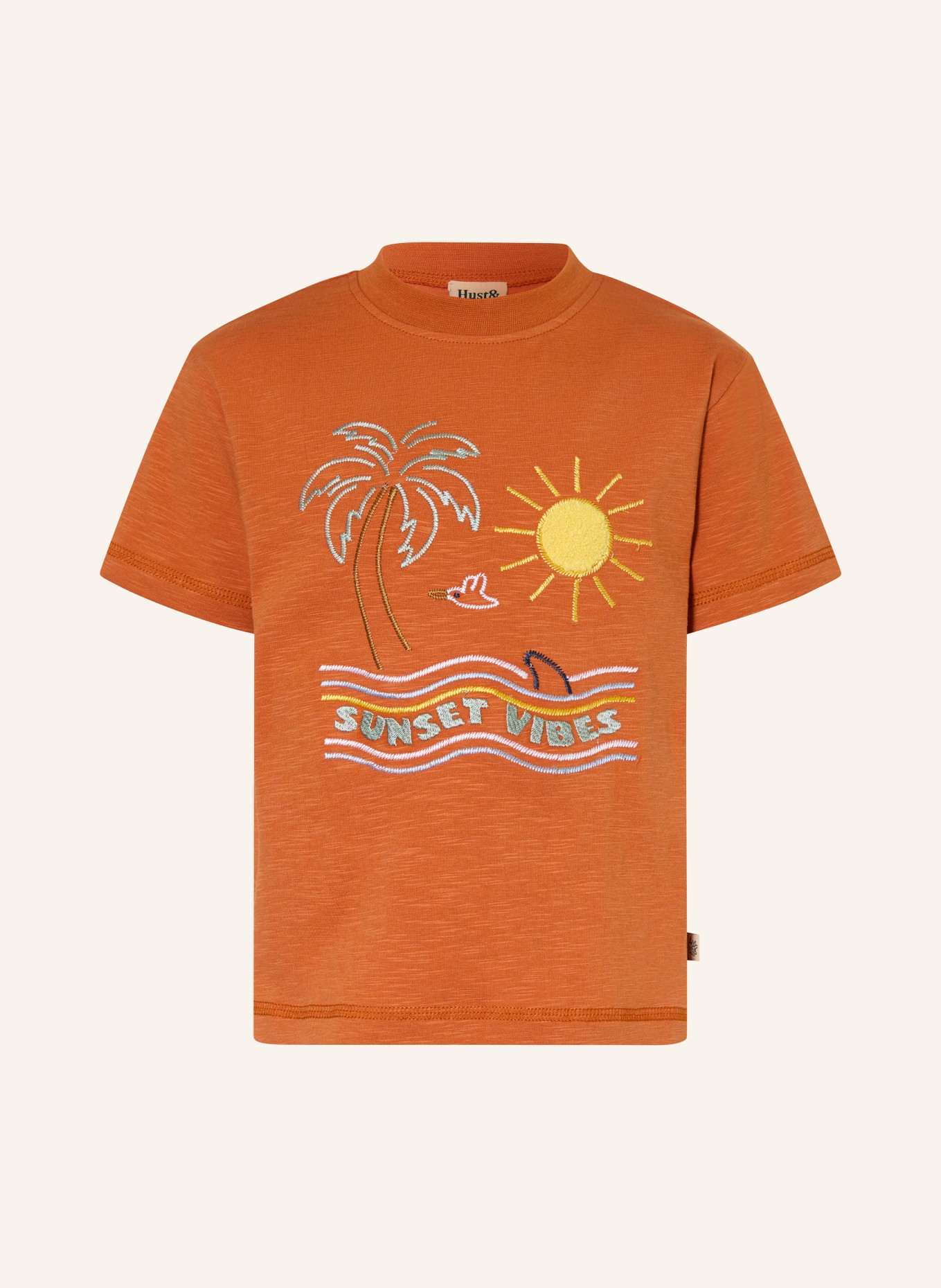 HUST and CLAIRE T-shirt HCARTHUR: ORANJE