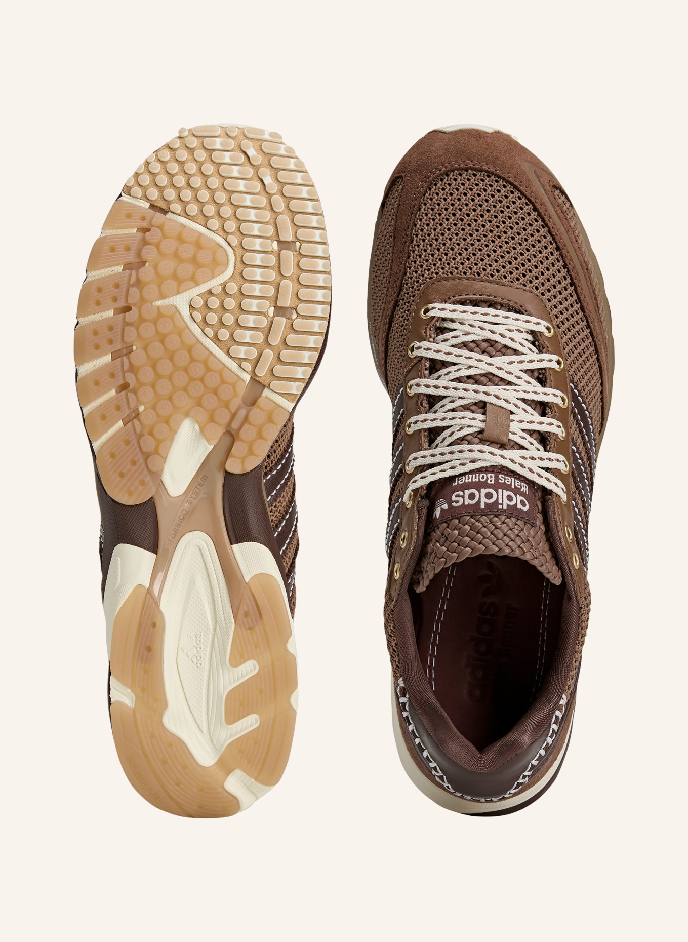 adidas Originals Tenisky ADIZERO ADIOS: ČERNOŠEDÁ / TMAVĚ HNĚDÁ / HNĚDÁ