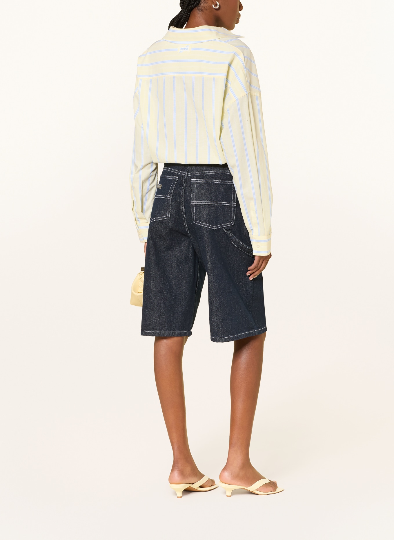 WRSTBHVR Jeans-Bermudas KIMI: 5073 RAW BLUE