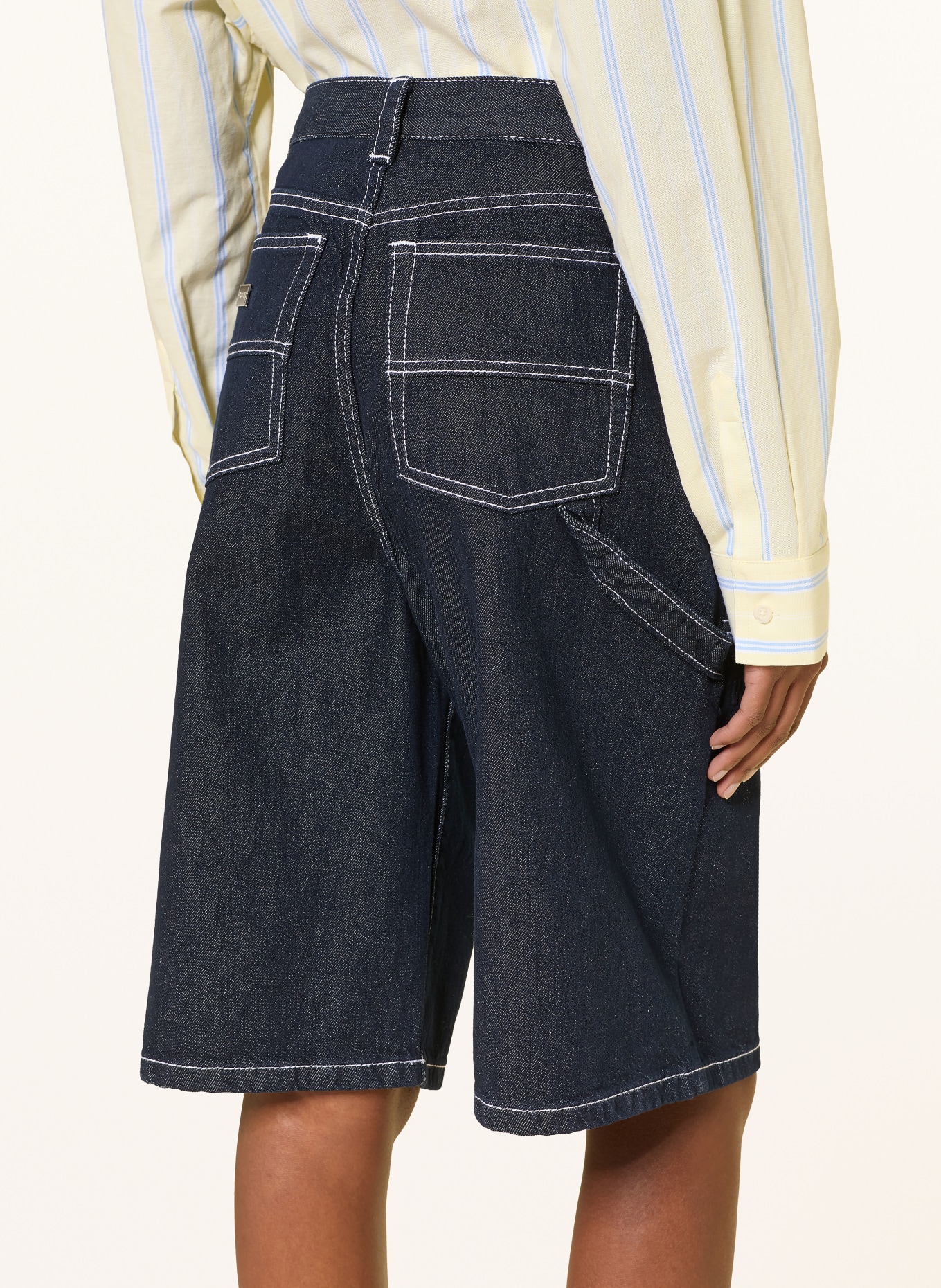 WRSTBHVR Jeans-Bermudas KIMI: 5073 RAW BLUE