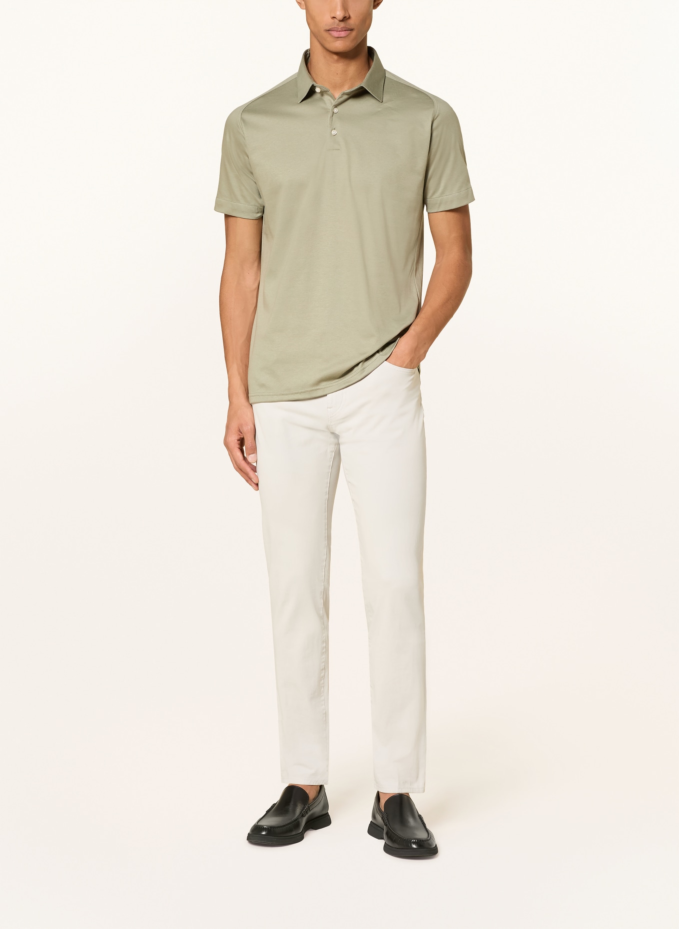 DESOTO Piqué poloshirt: OLIJF