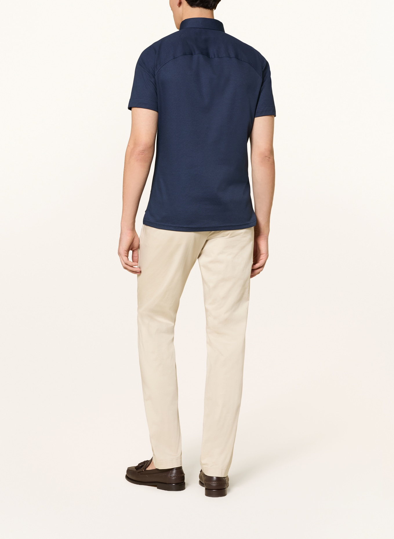 DESOTO Polo piqué: BLEU FONCÉ