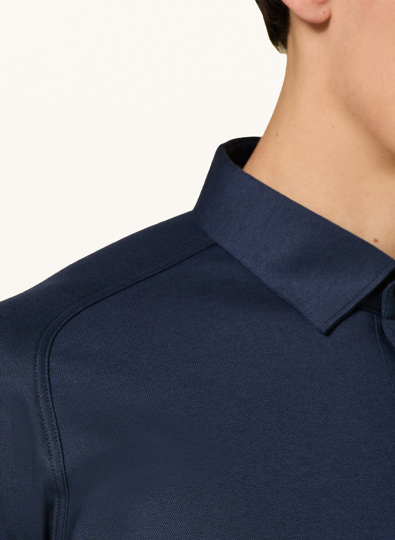 DESOTO Polo piqué: BLEU FONCÉ